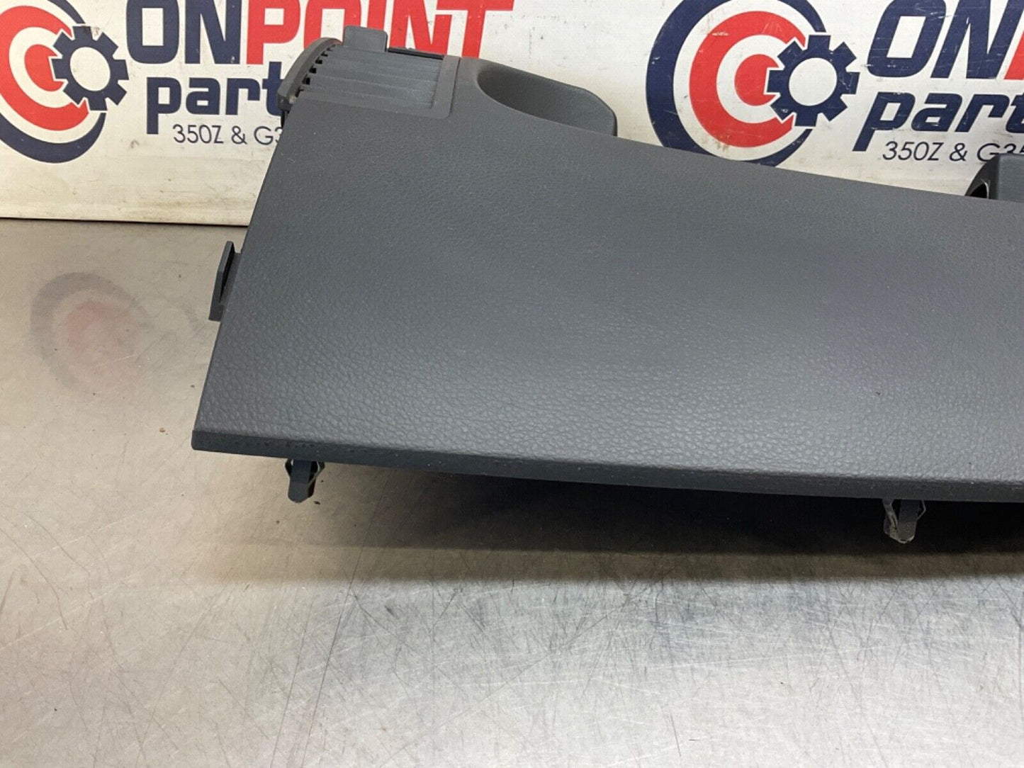 2006 Nissan Z33 350Z Driver Left Upper Dash Panel with Vent 68107 OEM 23BJJE7 - On Point Parts Inc