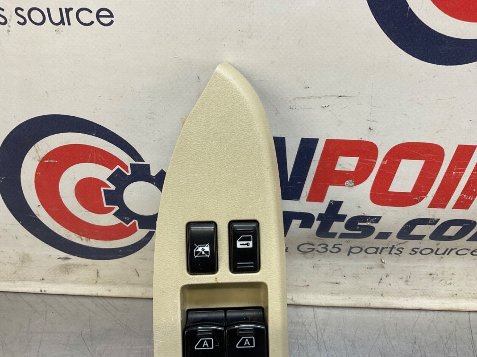 2005 Infiniti V35 G35 Driver Master Window Door Lock Switches 80961 OEM 13BJXEA - On Point Parts Inc