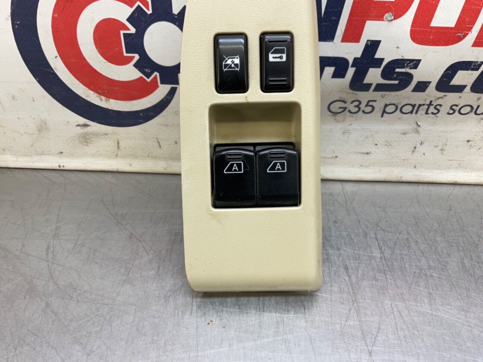 2005 Infiniti V35 G35 Driver Master Window Door Lock Switches 80961 OEM 13BJXEA - On Point Parts Inc