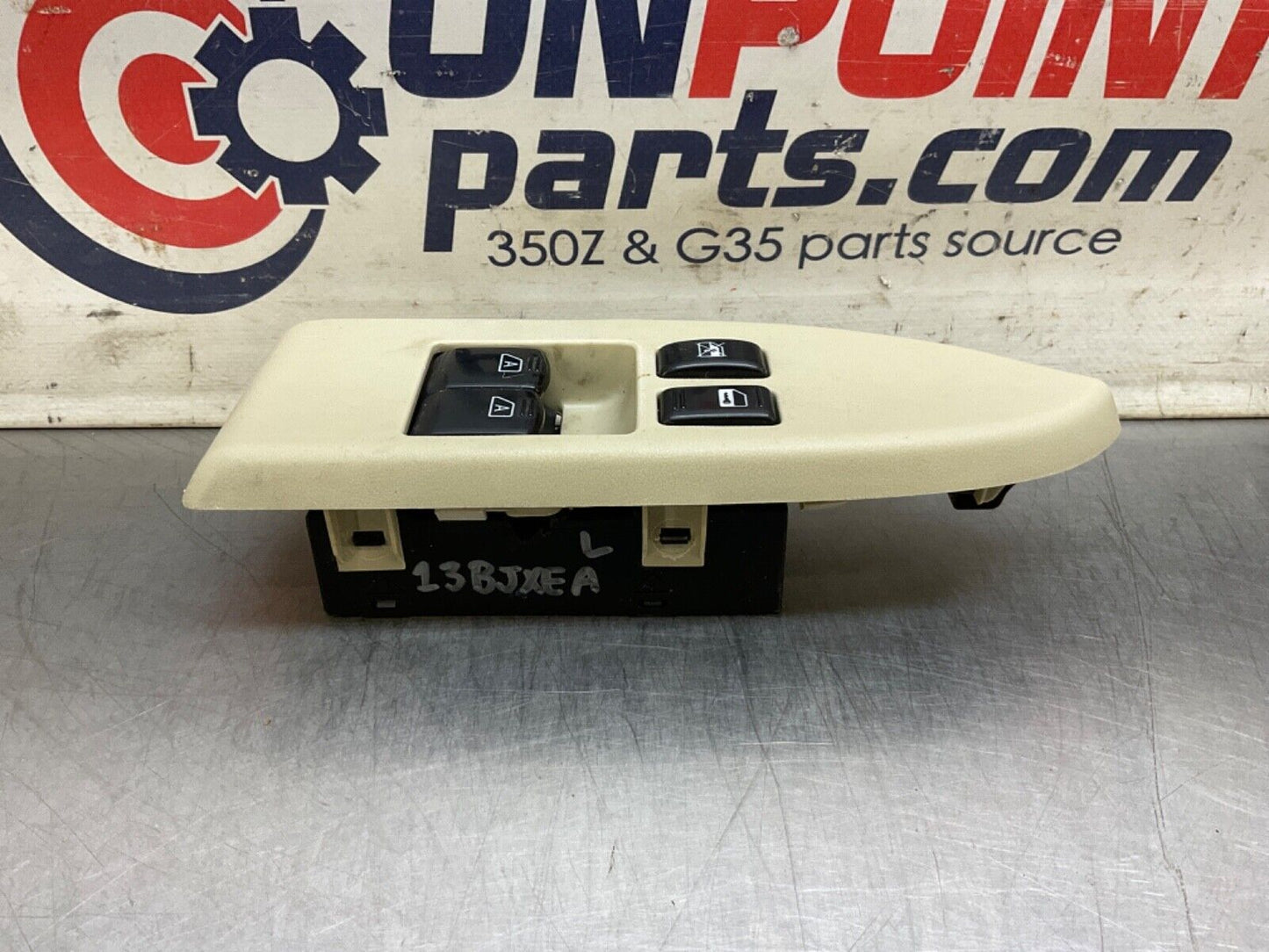 2005 Infiniti V35 G35 Driver Master Window Door Lock Switches 80961 OEM 13BJXEA - On Point Parts Inc