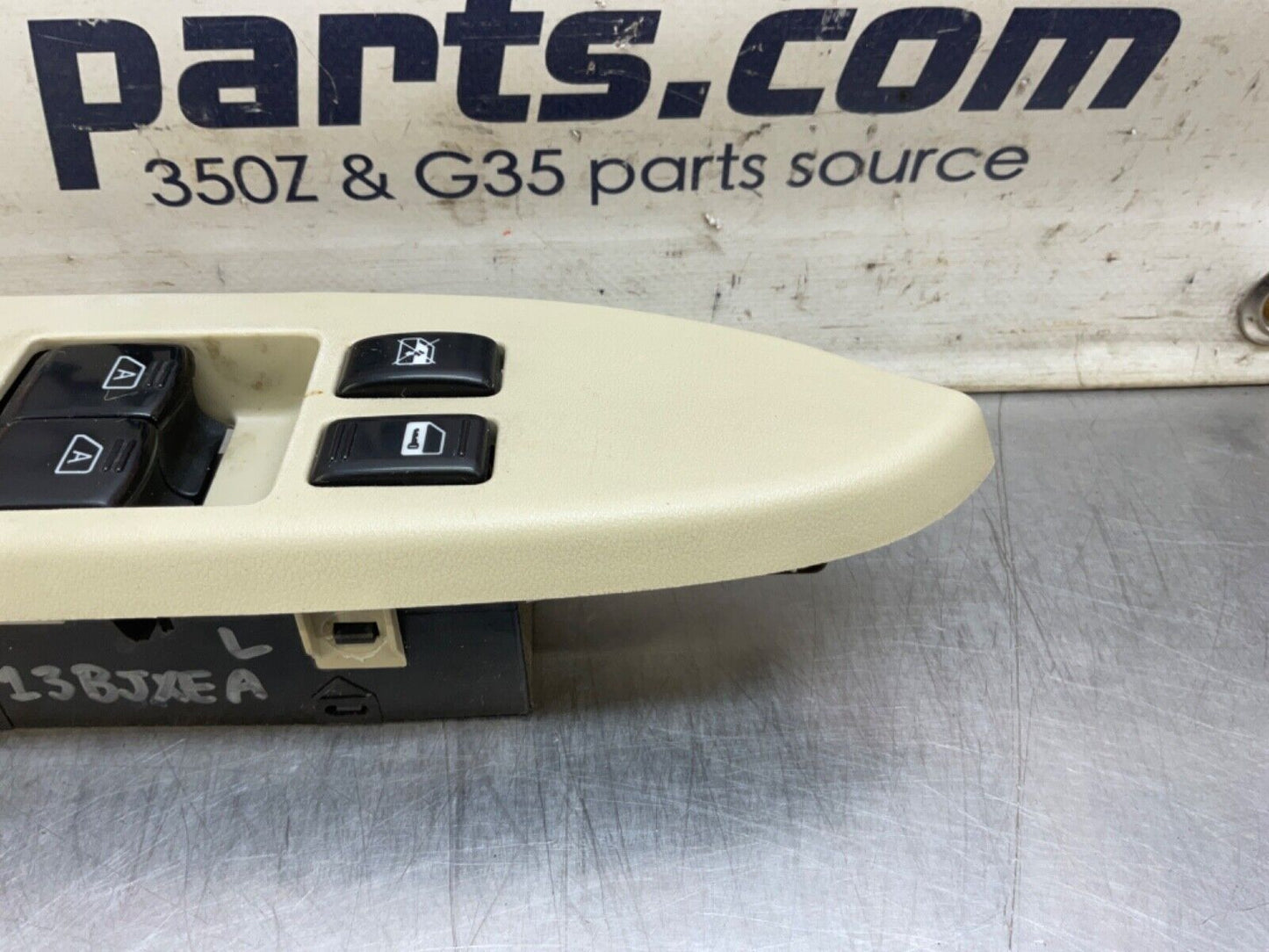 2005 Infiniti V35 G35 Driver Master Window Door Lock Switches 80961 OEM 13BJXEA - On Point Parts Inc