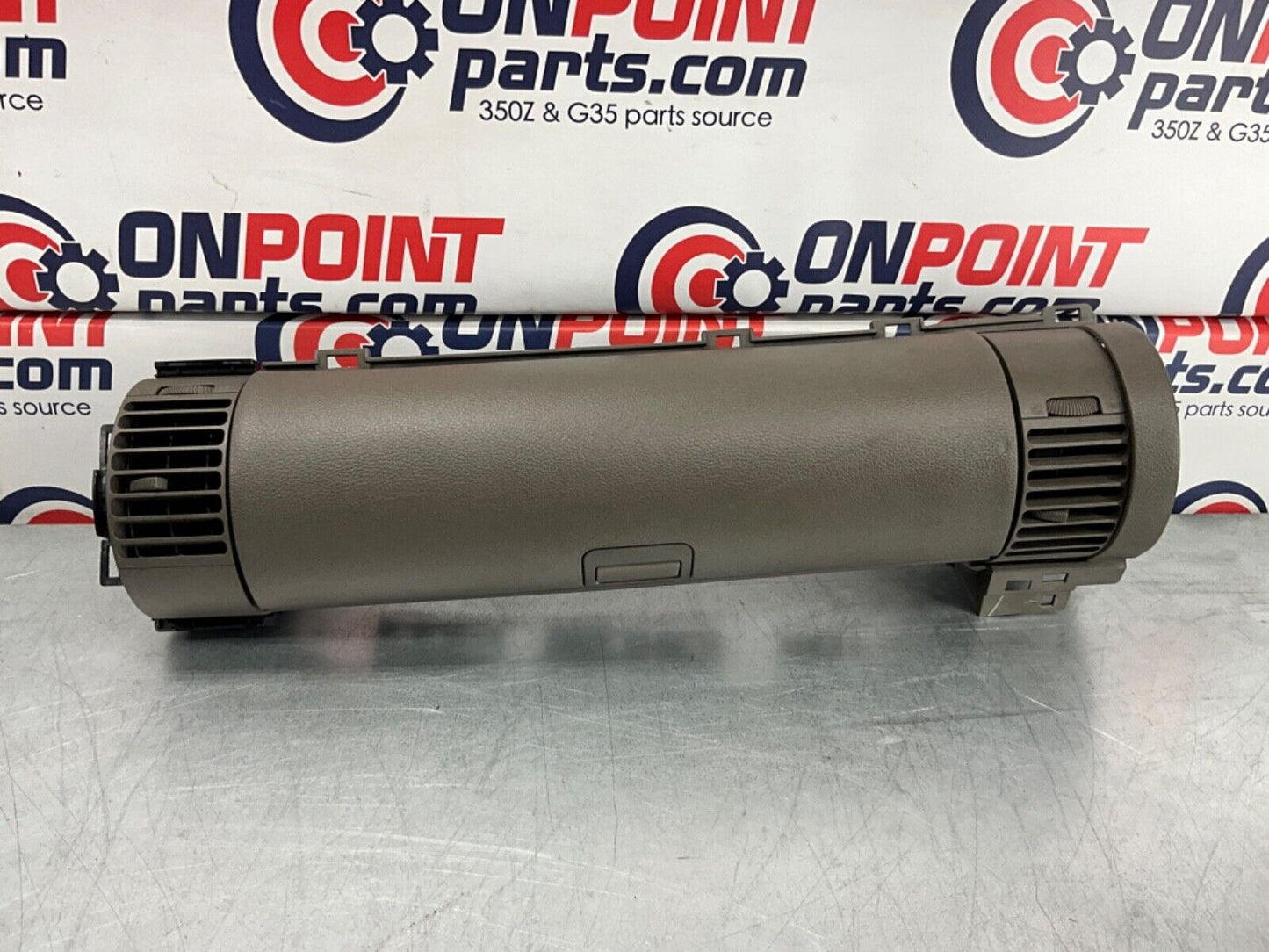 2005 Infiniti V35 G35 Coupe Front Upper Dash Glove Box with Vents OEM 13BJXE7 - On Point Parts Inc