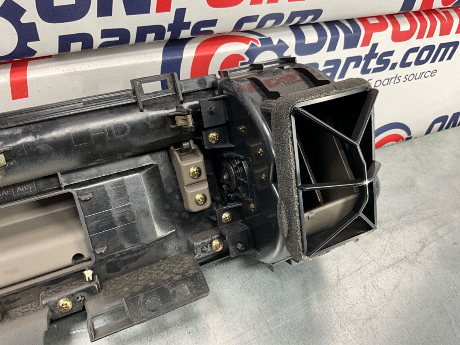2005 Infiniti V35 G35 Coupe Front Upper Dash Glove Box with Vents OEM 13BJXE7 - On Point Parts Inc