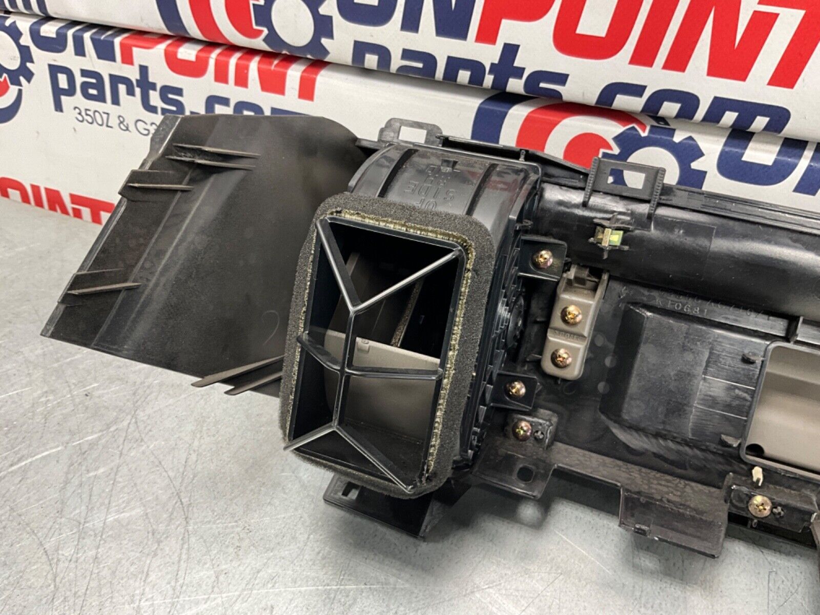 2005 Infiniti V35 G35 Coupe Front Upper Dash Glove Box with Vents OEM 13BJXE7 - On Point Parts Inc