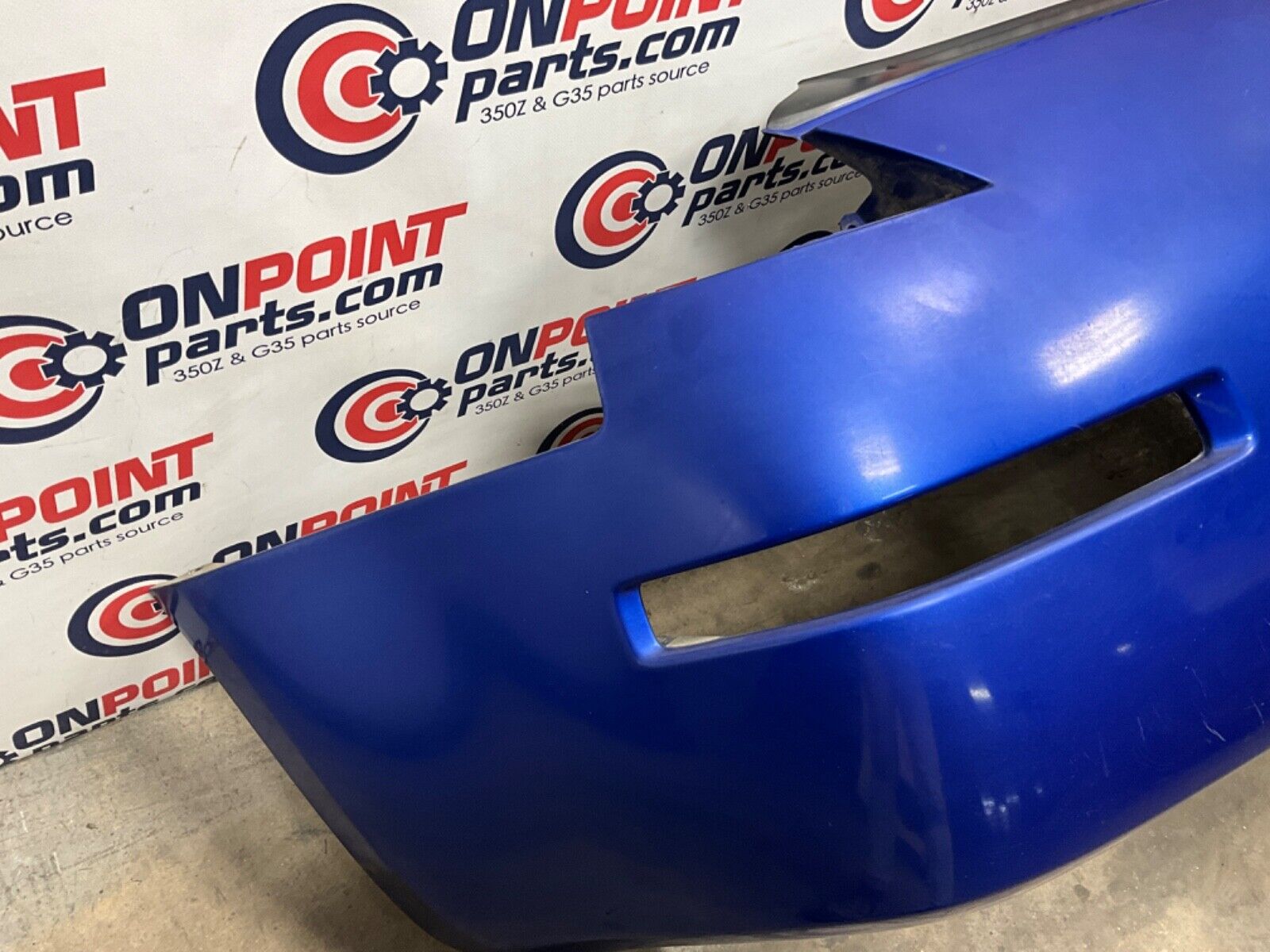 2003 Nissan Z33 350Z Rear Bumper Cover OEM 21BKGE5 - On Point Parts Inc