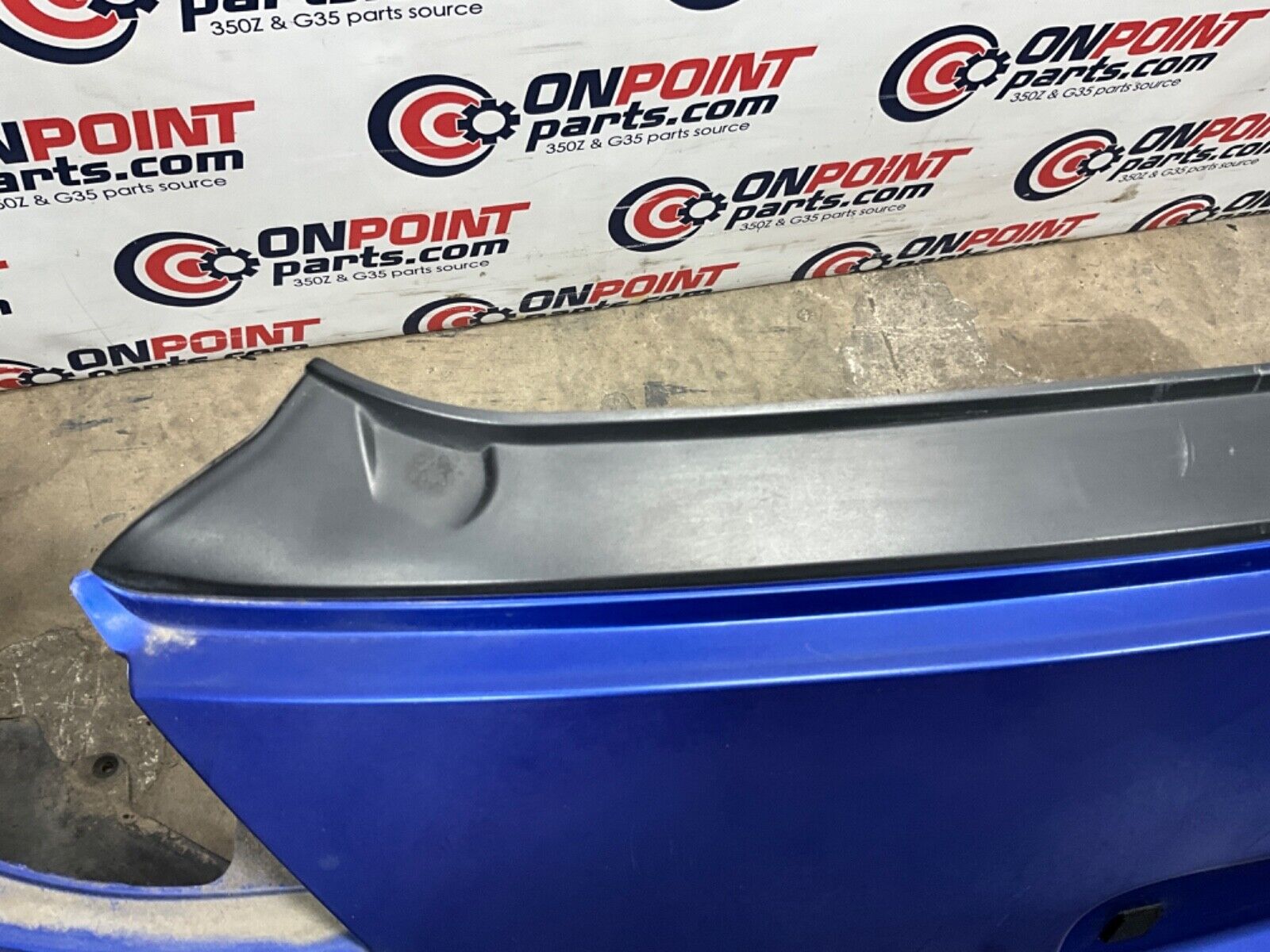 2003 Nissan Z33 350Z Rear Bumper Cover OEM 21BKGE5 - On Point Parts Inc