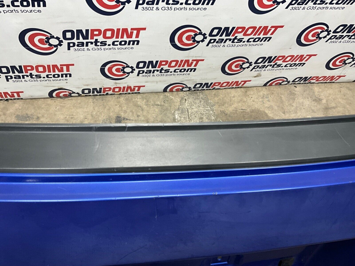2003 Nissan Z33 350Z Rear Bumper Cover OEM 21BKGE5 - On Point Parts Inc