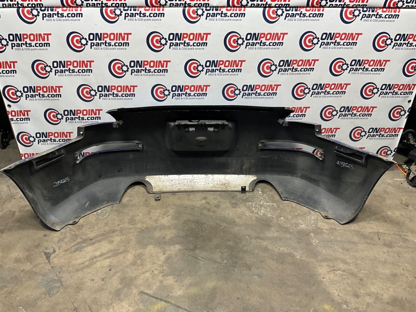 2003 Nissan Z33 350Z Rear Bumper Cover OEM 21BKGE5 - On Point Parts Inc