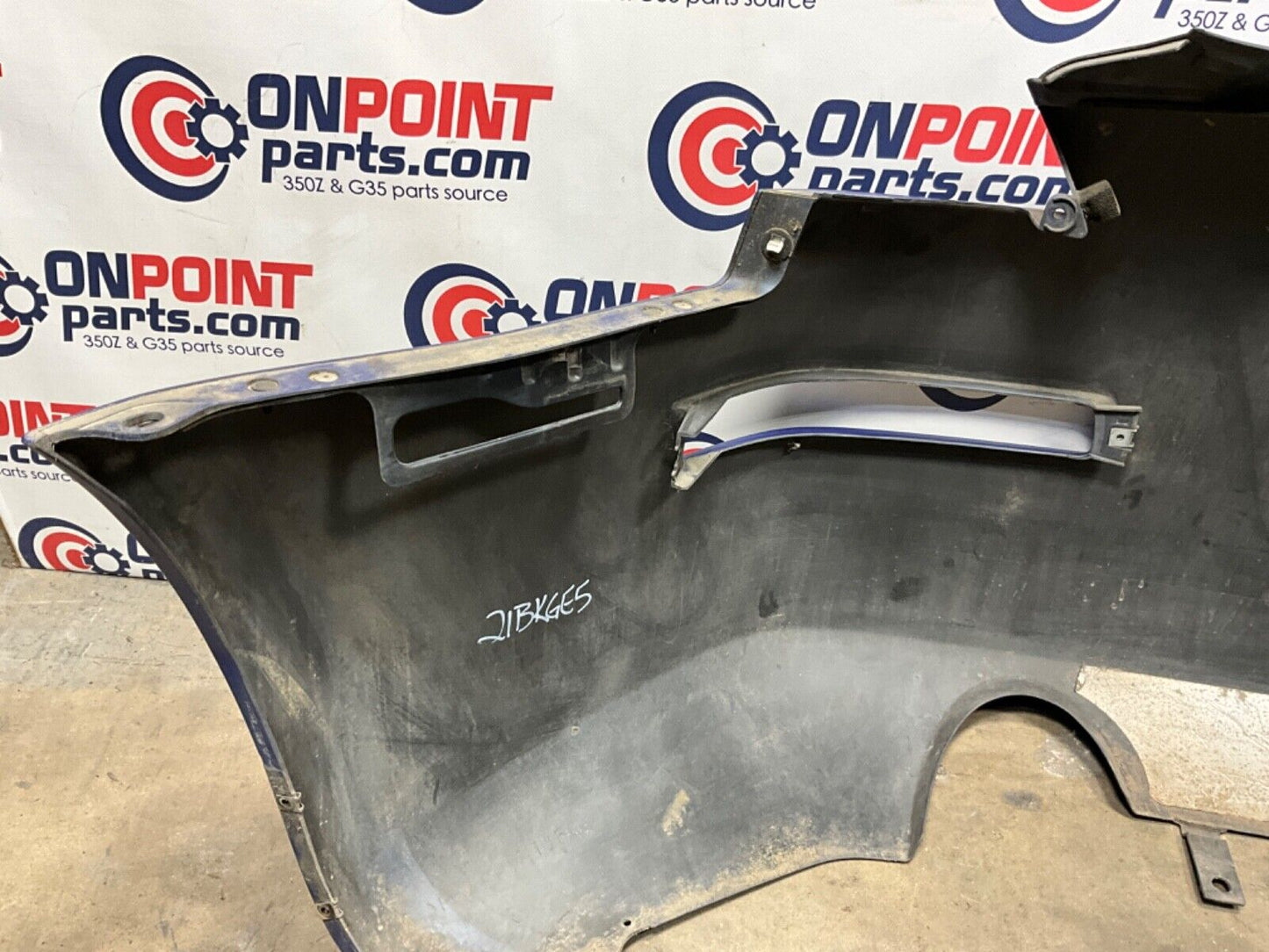 2003 Nissan Z33 350Z Rear Bumper Cover OEM 21BKGE5 - On Point Parts Inc