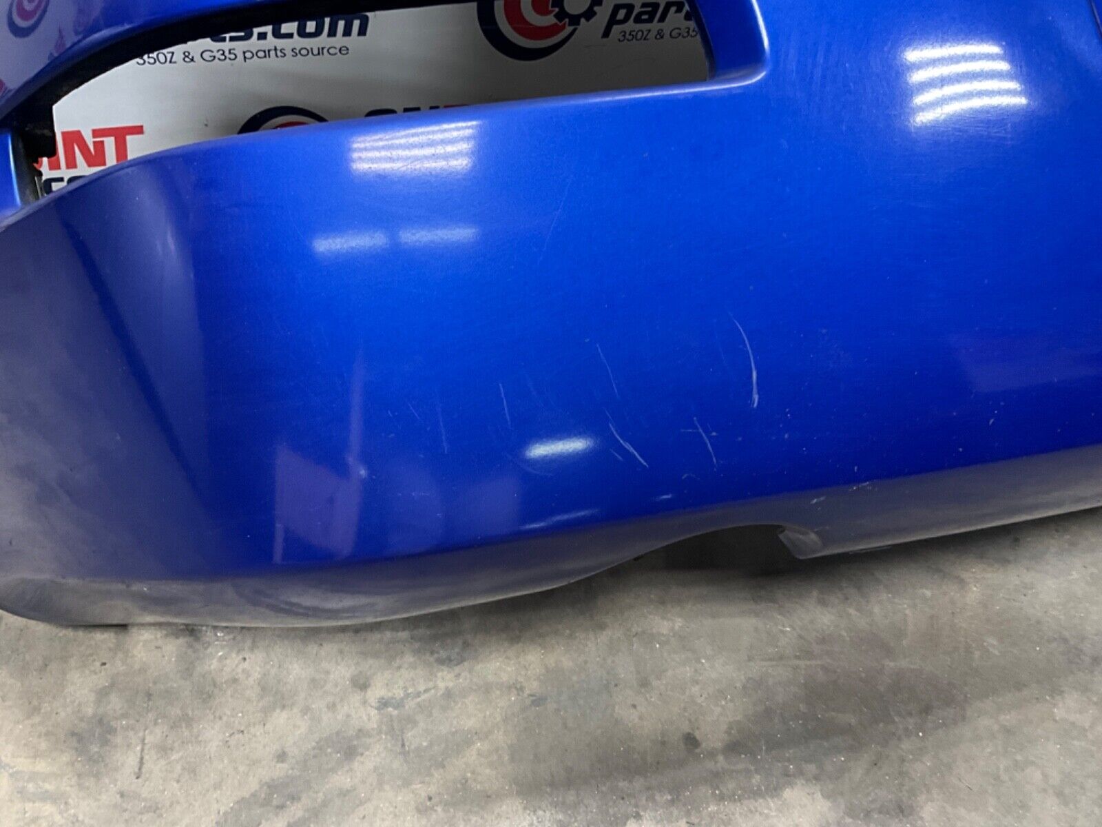 2003 Nissan Z33 350Z Rear Bumper Cover OEM 21BKGE5 - On Point Parts Inc
