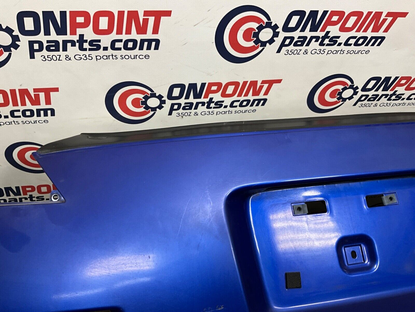 2003 Nissan Z33 350Z Rear Bumper Cover OEM 21BKGE5 - On Point Parts Inc