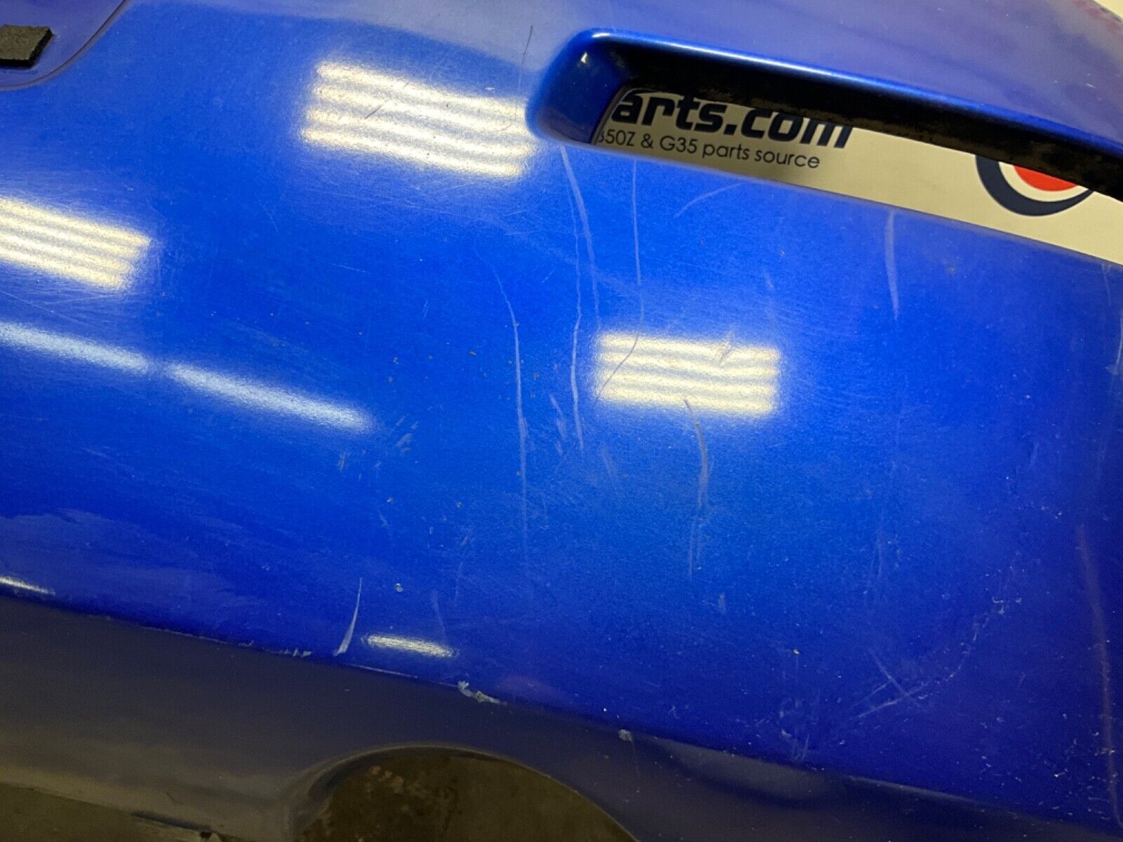 2003 Nissan Z33 350Z Rear Bumper Cover OEM 21BKGE5 - On Point Parts Inc