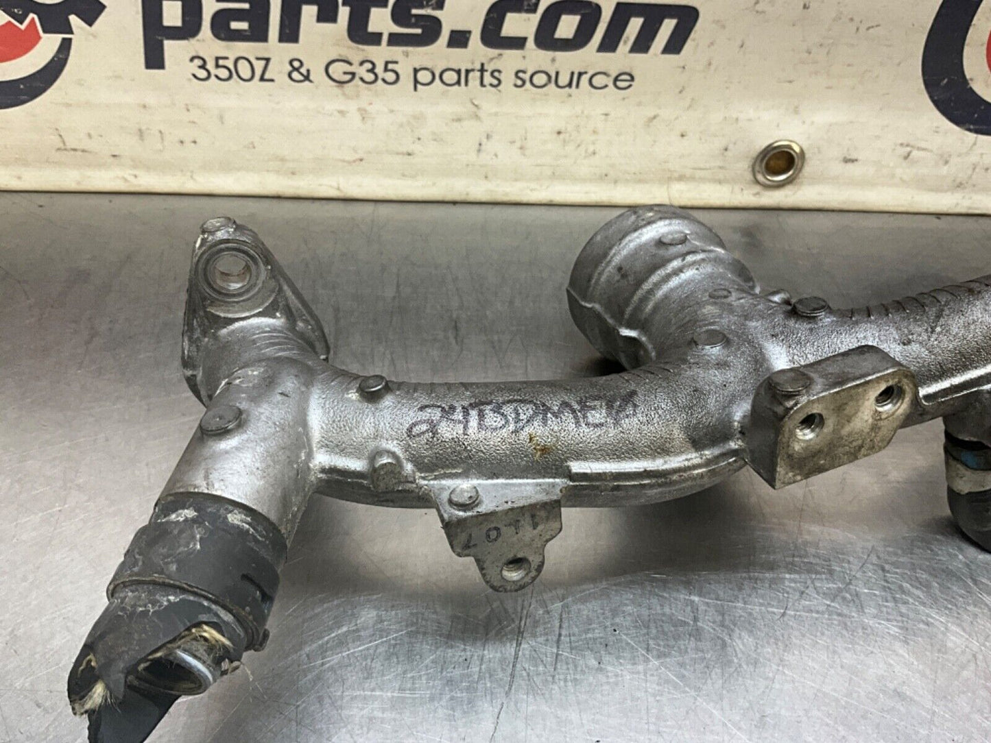2012 Nissan 370Z V6 VQ37VHR Center Coolant Water Pipe Outlet OEM 24BDME0 - On Point Parts Inc