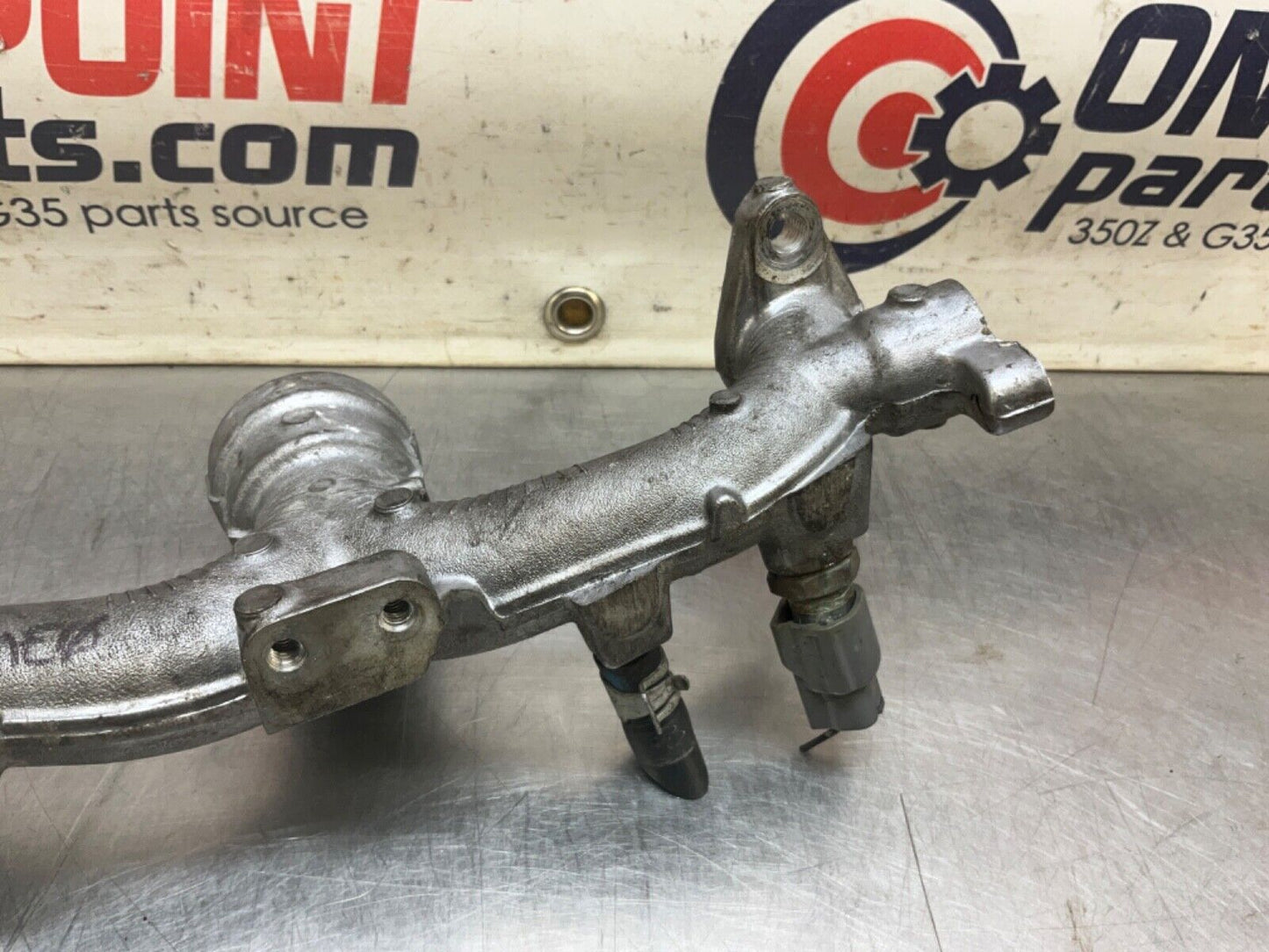 2012 Nissan 370Z V6 VQ37VHR Center Coolant Water Pipe Outlet OEM 24BDME0 - On Point Parts Inc