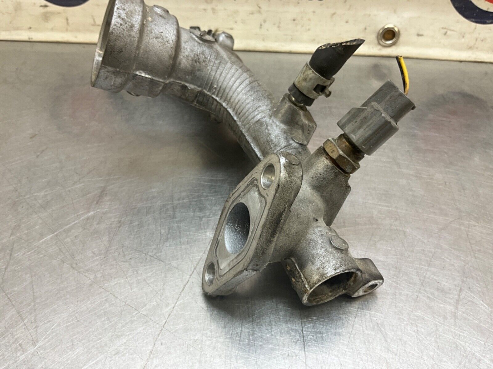2012 Nissan 370Z V6 VQ37VHR Center Coolant Water Pipe Outlet OEM 24BDME0 - On Point Parts Inc