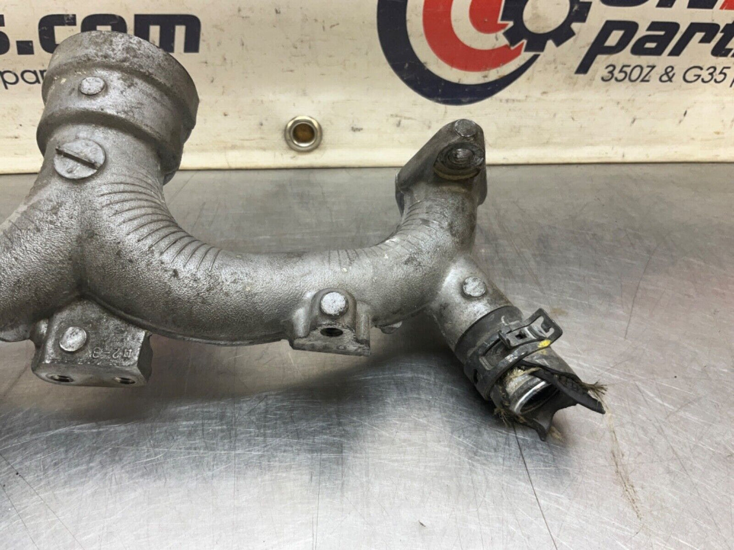 2012 Nissan 370Z V6 VQ37VHR Center Coolant Water Pipe Outlet OEM 24BDME0 - On Point Parts Inc