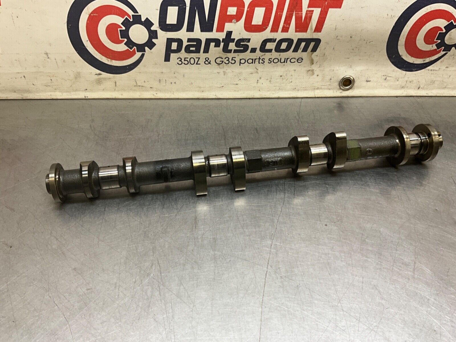 2012 Nissan 370Z Driver Left V6 VQ37VHR Engine Exhaust Camshaft OEM 24BDME0 - On Point Parts Inc