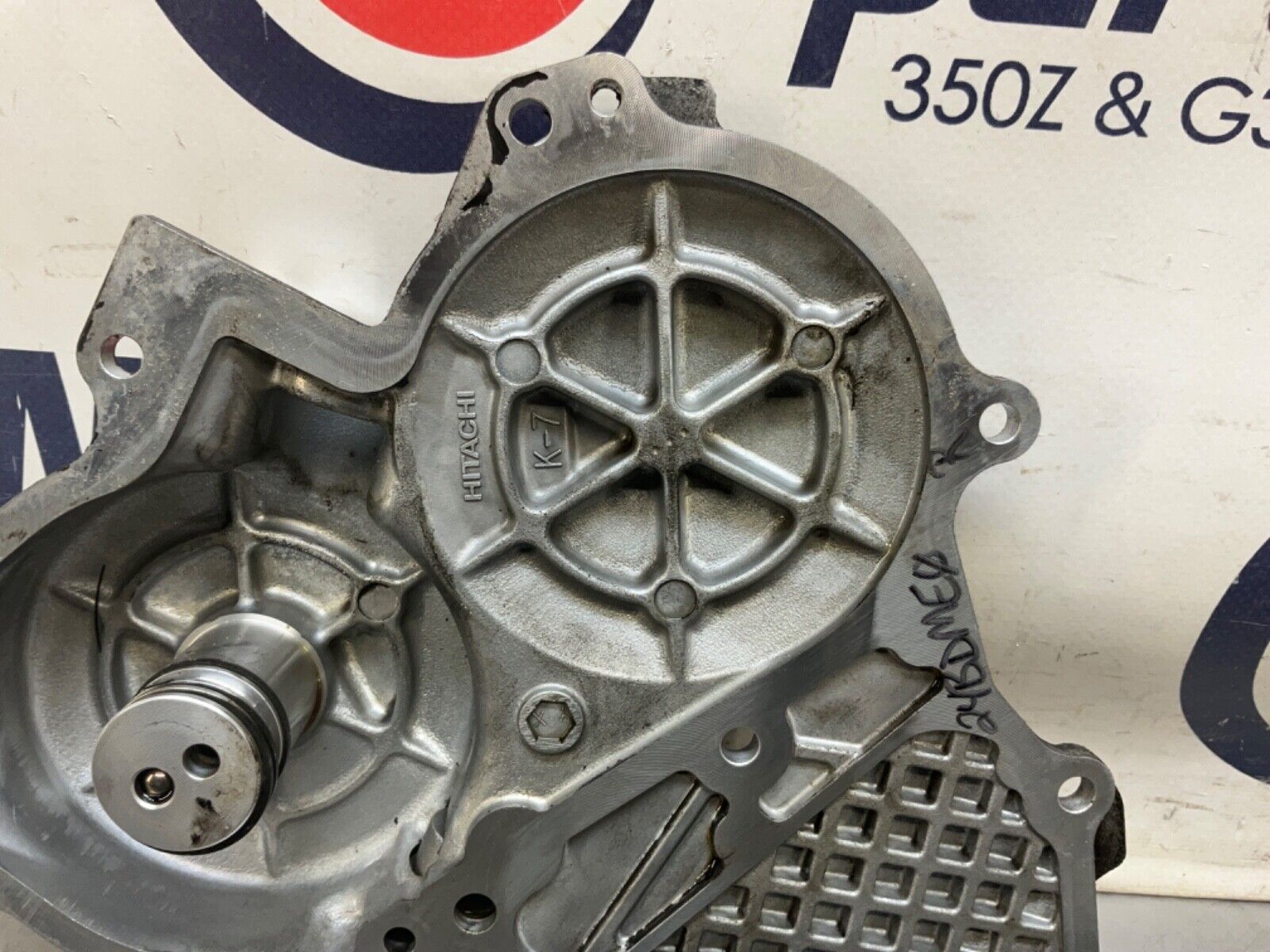 2012 Nissan 370Z Passenger Right VQ37VHR Cam Sprocket Cover OEM 24BDME0 - On Point Parts Inc