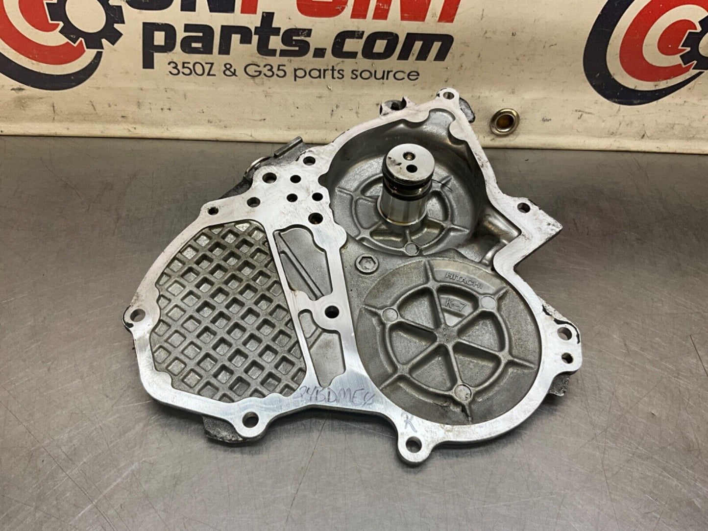 2012 Nissan 370Z Passenger Right VQ37VHR Cam Sprocket Cover OEM 24BDME0 - On Point Parts Inc