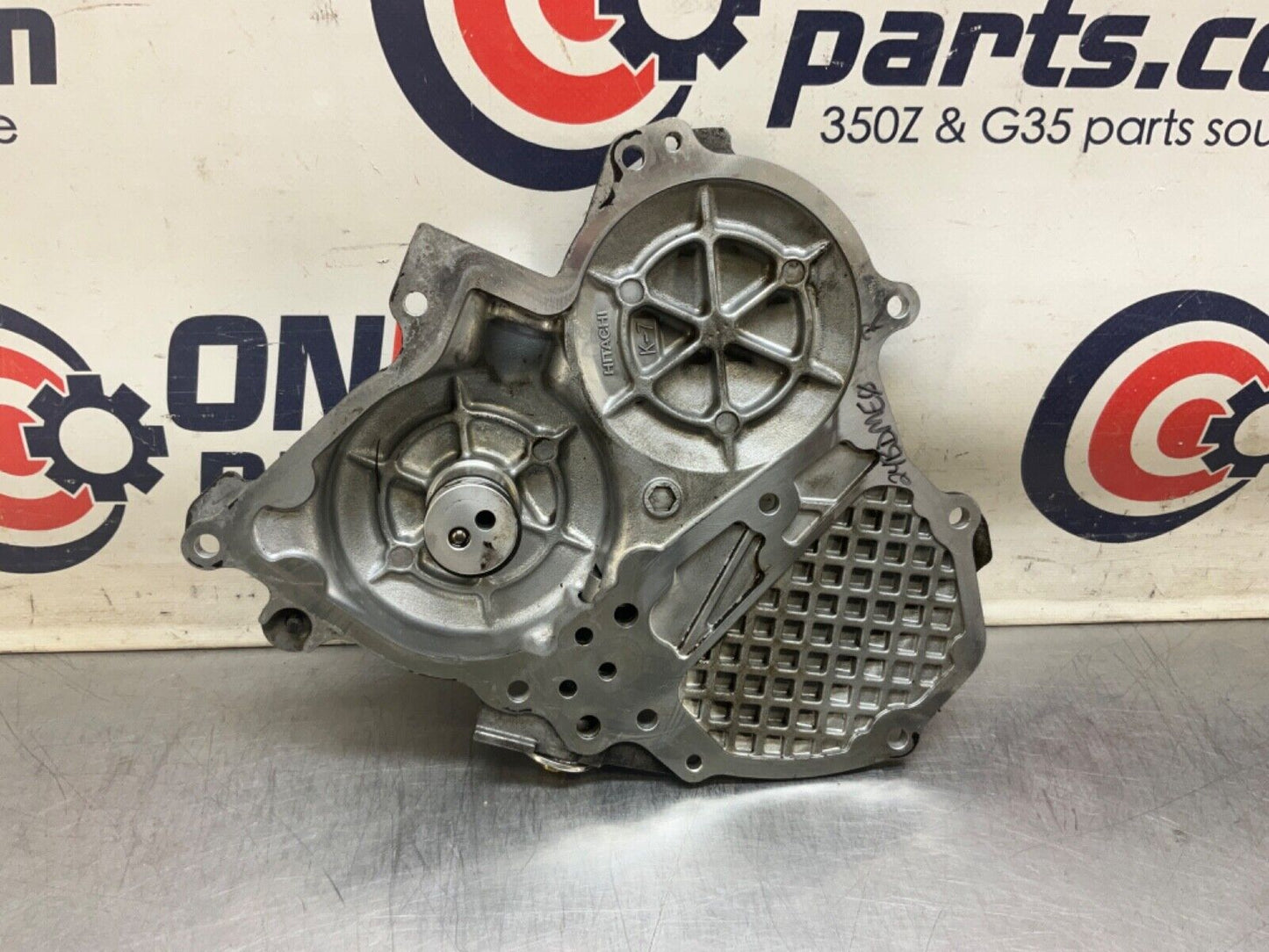 2012 Nissan 370Z Passenger Right VQ37VHR Cam Sprocket Cover OEM 24BDME0 - On Point Parts Inc