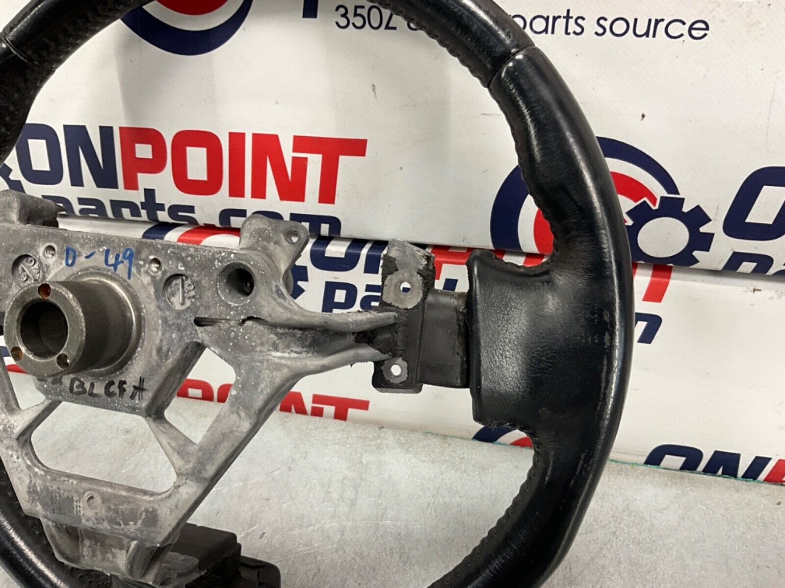 2004 Nissan Z33 350Z Leather Steering Wheel OEM 22BLCFA - On Point Parts Inc