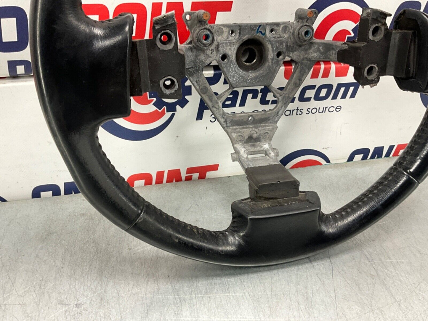 2004 Nissan Z33 350Z Leather Steering Wheel OEM 22BLCFA - On Point Parts Inc