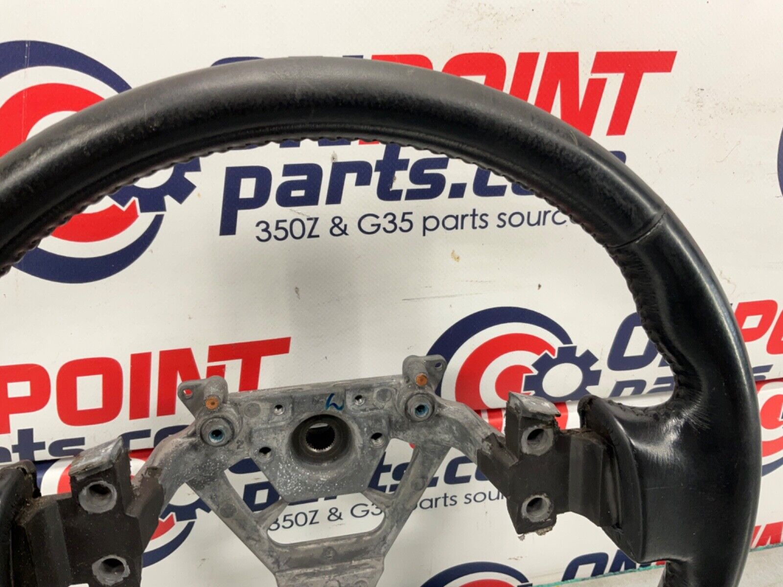 2004 Nissan Z33 350Z Leather Steering Wheel OEM 22BLCFA - On Point Parts Inc