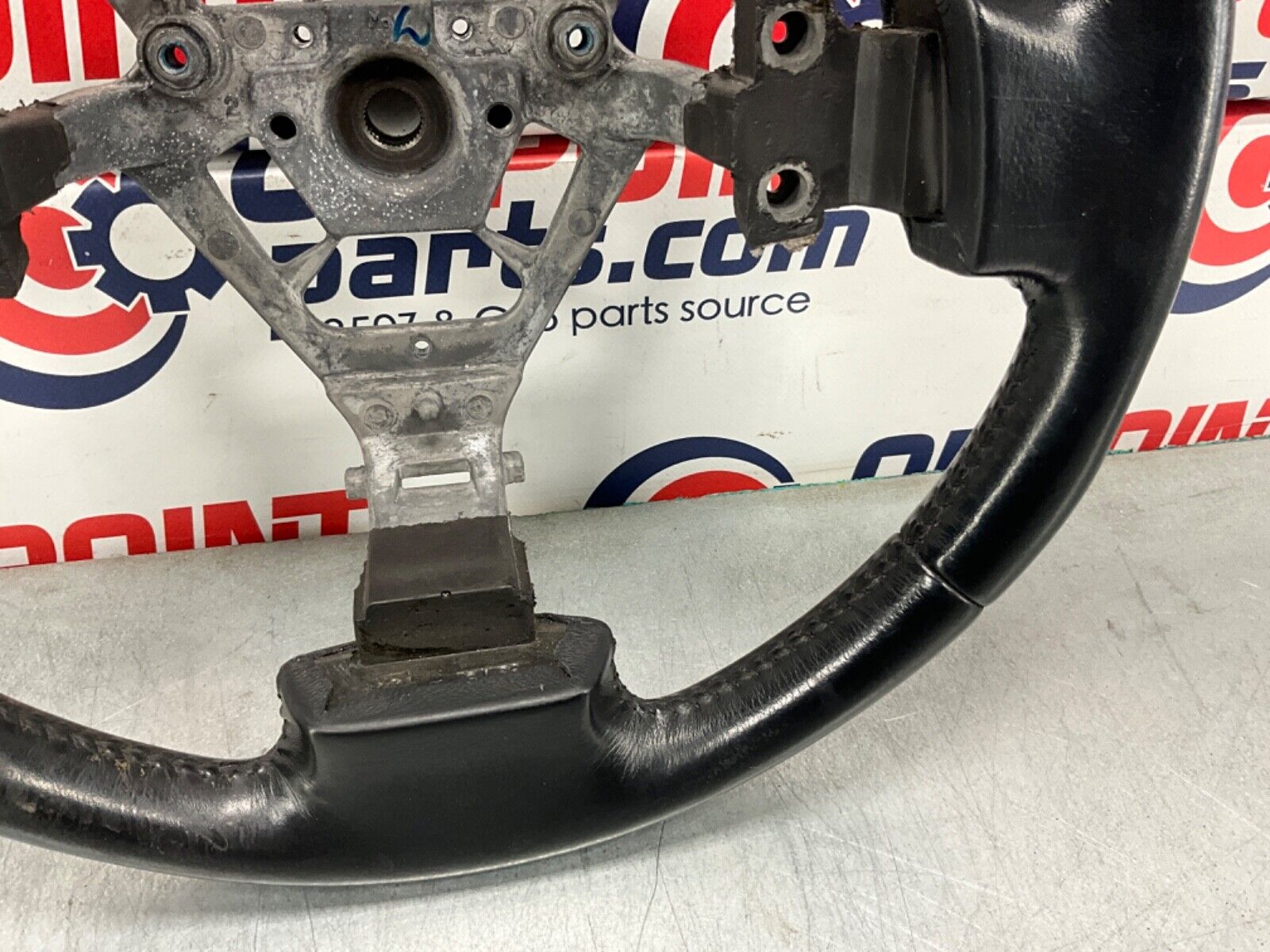 2004 Nissan Z33 350Z Leather Steering Wheel OEM 22BLCFA - On Point Parts Inc