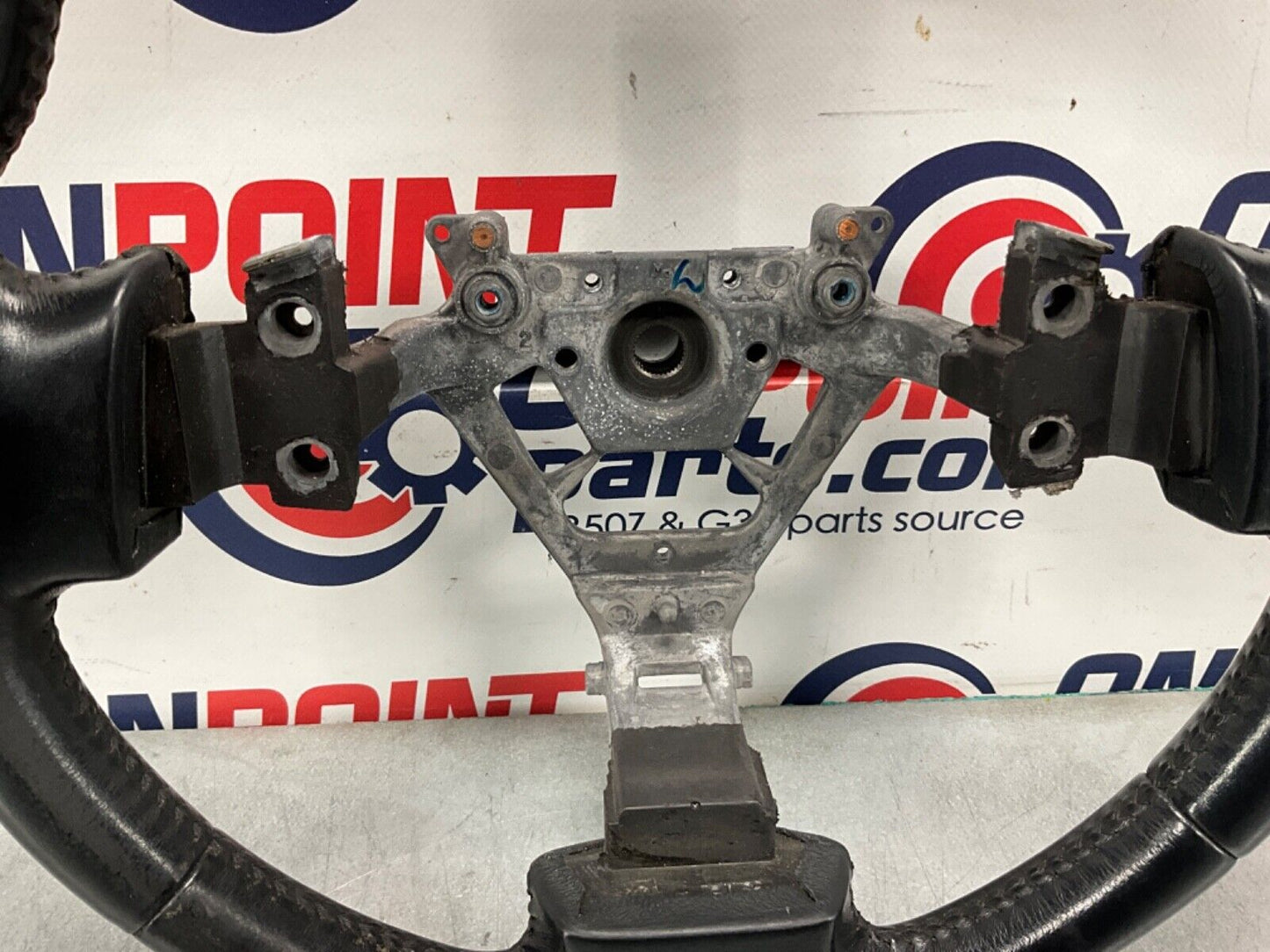 2004 Nissan Z33 350Z Leather Steering Wheel OEM 22BLCFA - On Point Parts Inc