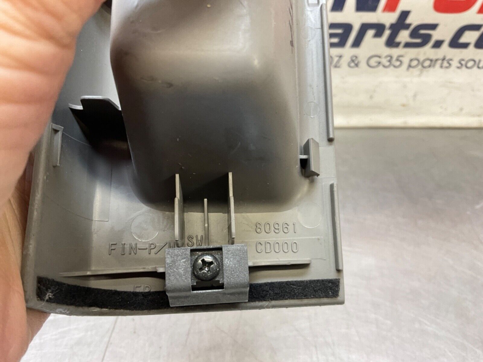 2004Nissan Z33 350Z Driver Left Master Door Lock Window Switch Trim  OEM 11BAJFA - On Point Parts Inc