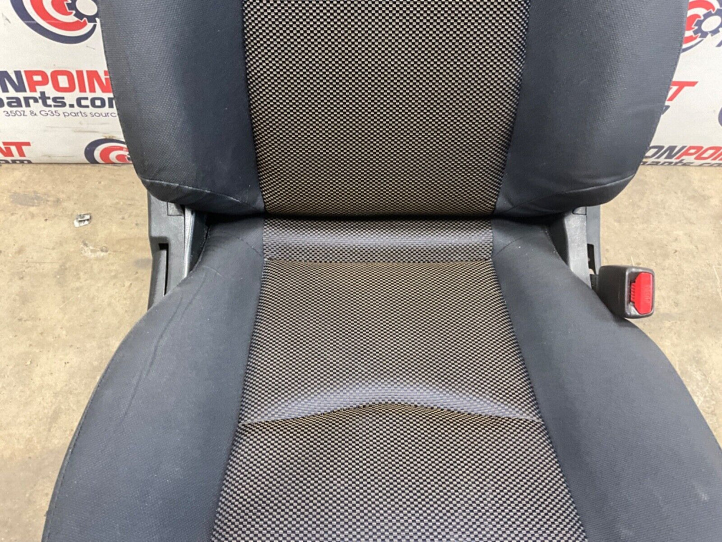 2004 Nissan Z33 350Z Passenger Right Cloth Seat Manual Adjust OEM 14BALF9 - On Point Parts Inc