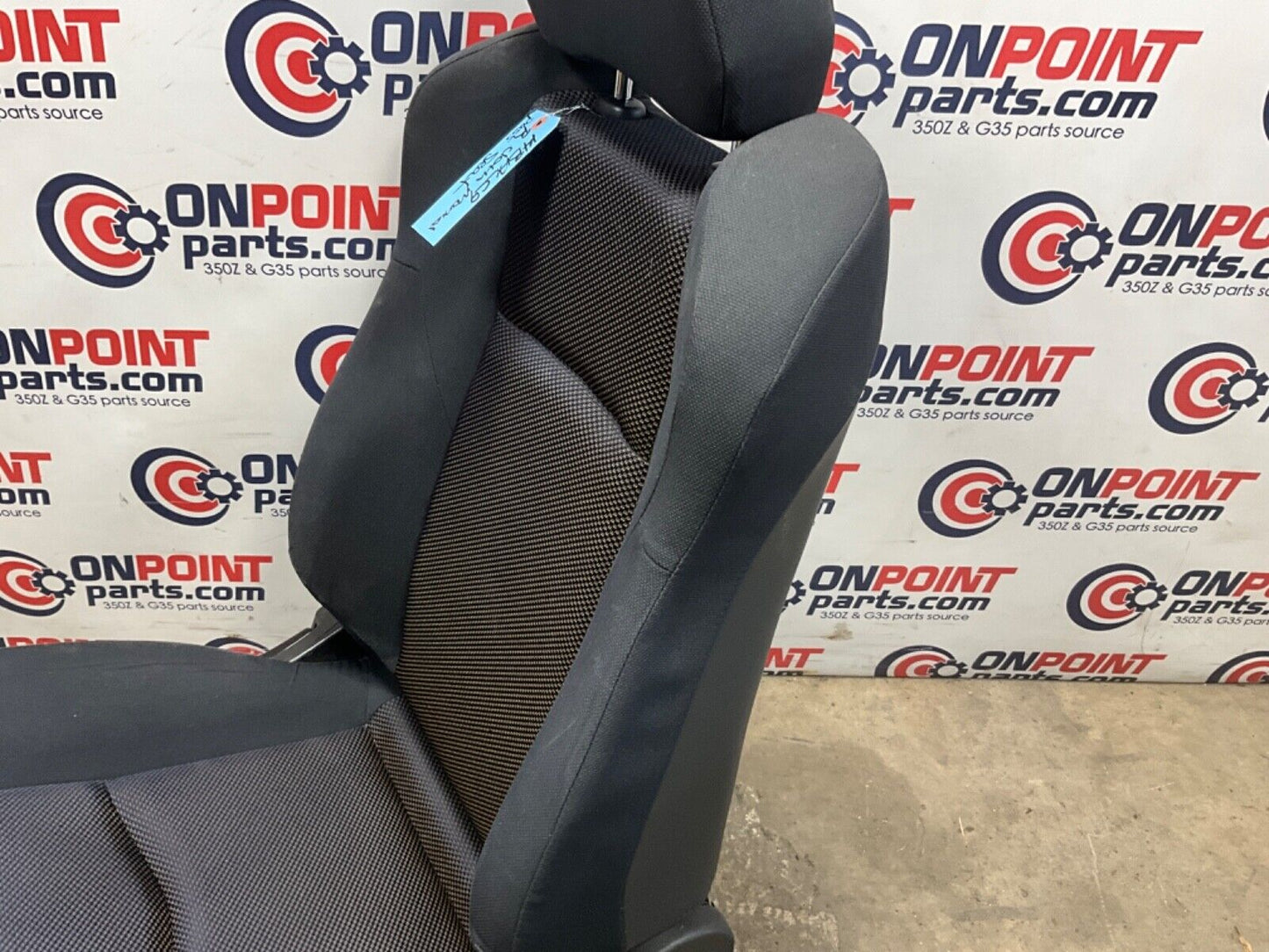 2004 Nissan Z33 350Z Passenger Right Cloth Seat Manual Adjust OEM 14BALF9 - On Point Parts Inc