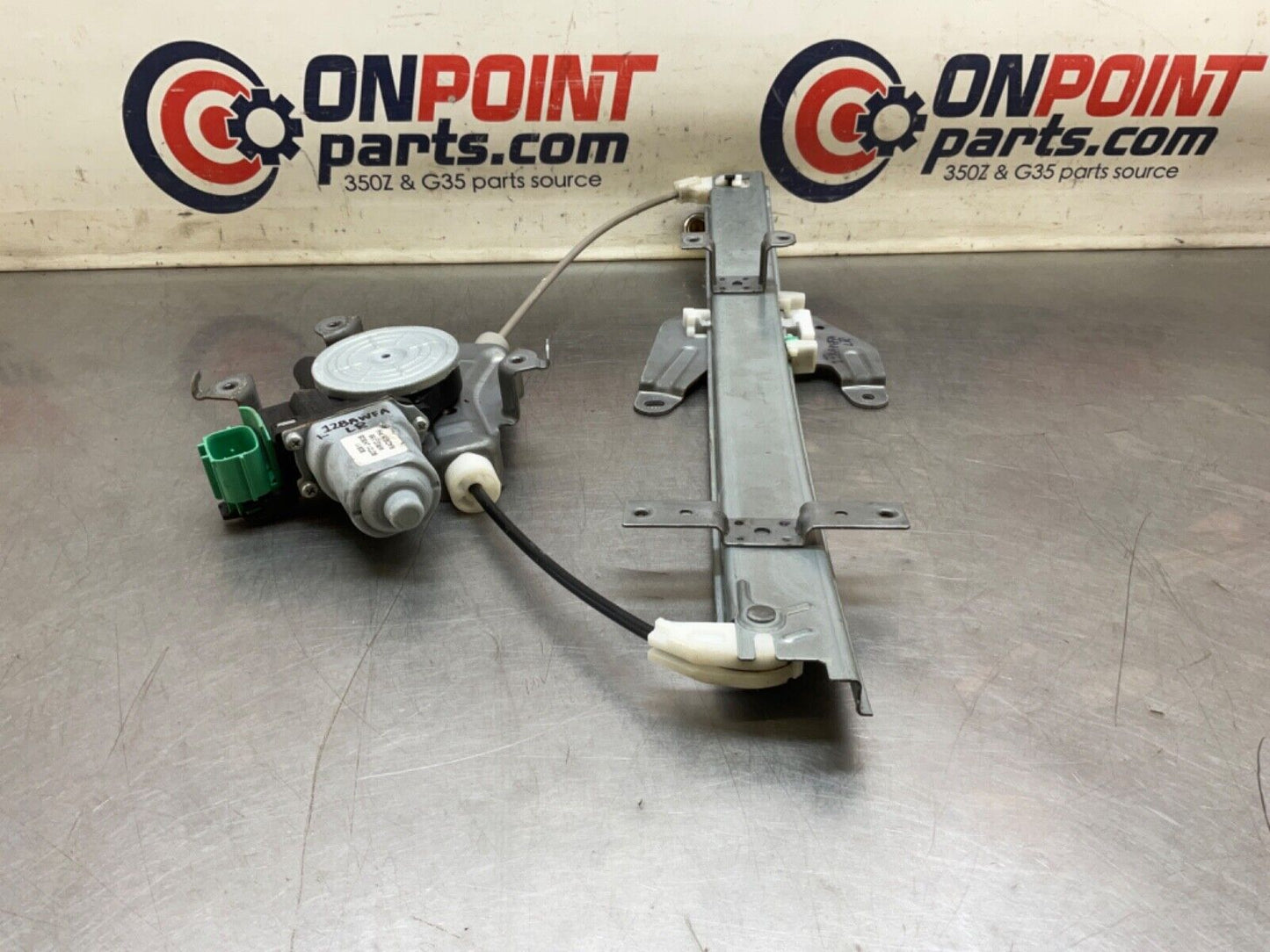 2009 Infiniti V36 G37 Driver Left Rear Window Regulator Motor 80731 OEM 12BAWFA - On Point Parts Inc