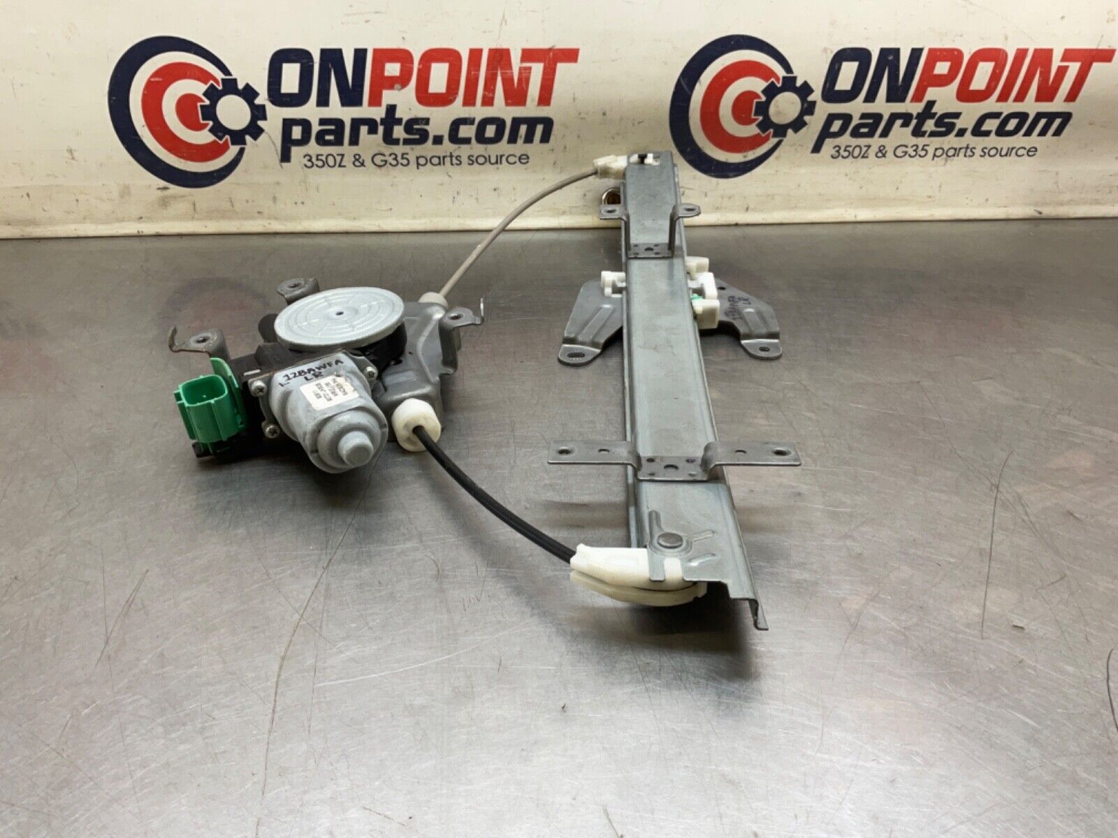 2009 Infiniti V36 G37 Driver Left Rear Window Regulator Motor 80731 OEM 12BAWFA - On Point Parts Inc
