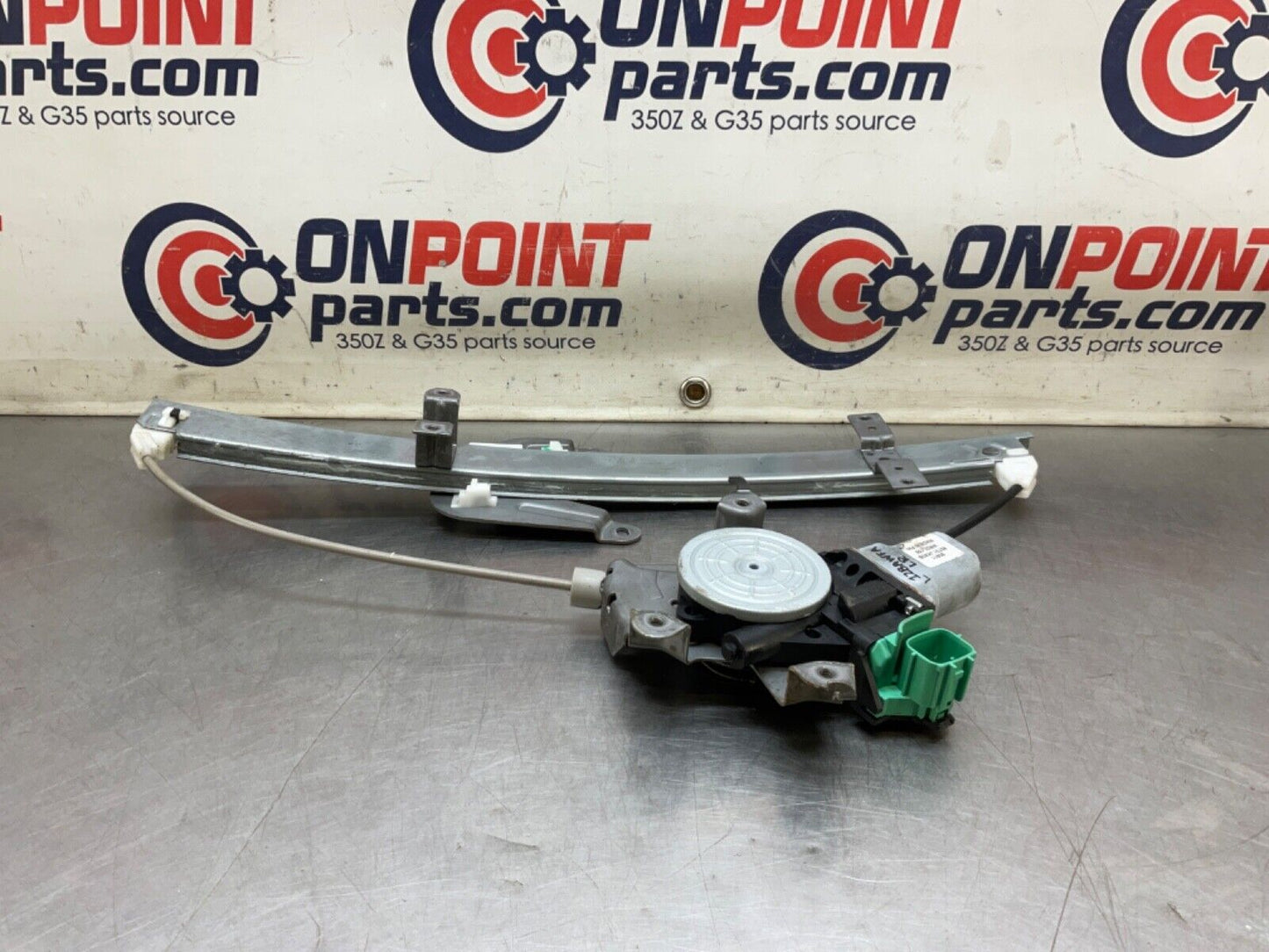 2009 Infiniti V36 G37 Driver Left Rear Window Regulator Motor 80731 OEM 12BAWFA - On Point Parts Inc
