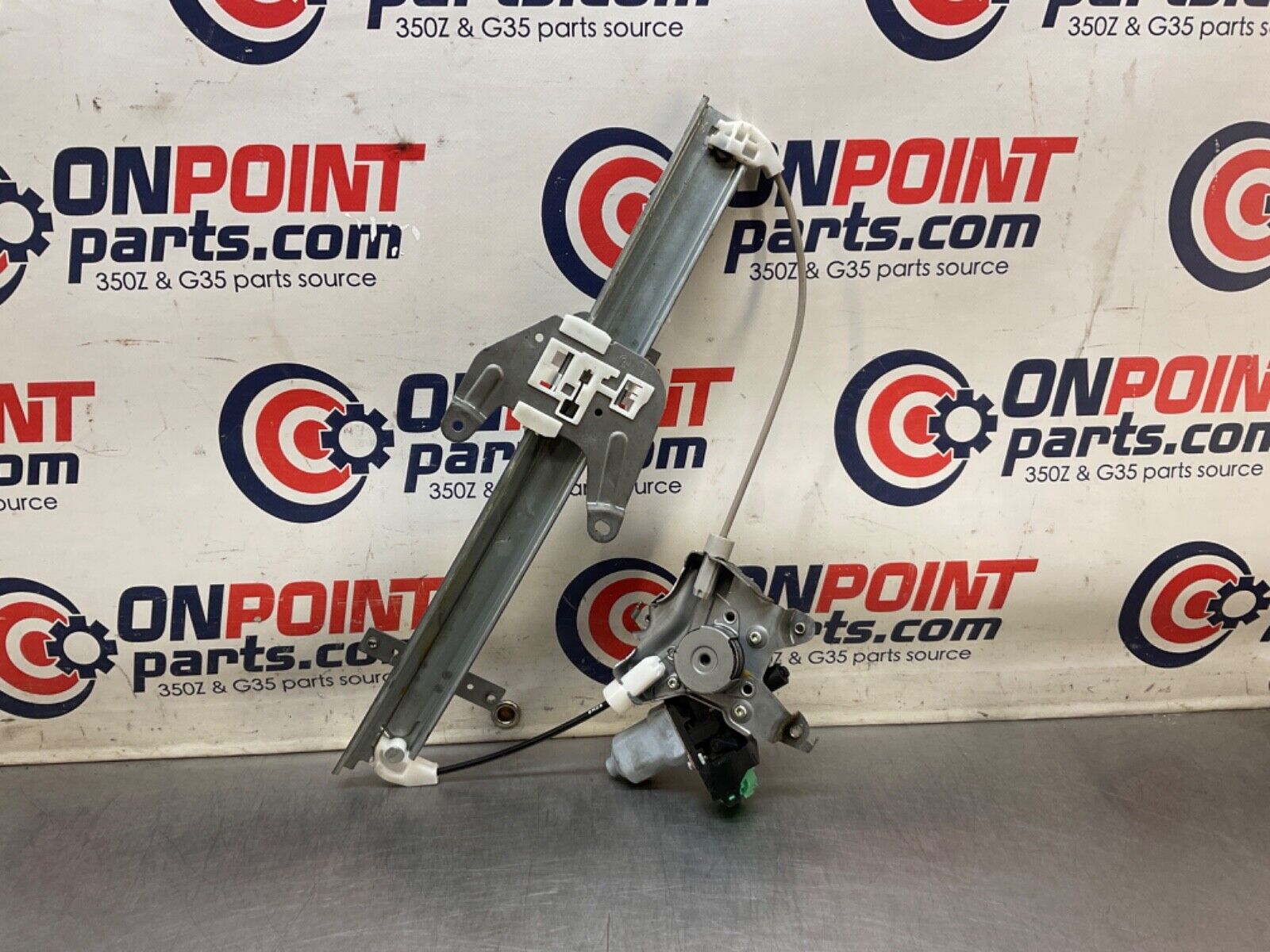2009 Infiniti V36 G37 Driver Left Rear Window Regulator Motor 80731 OEM 12BAWFA - On Point Parts Inc