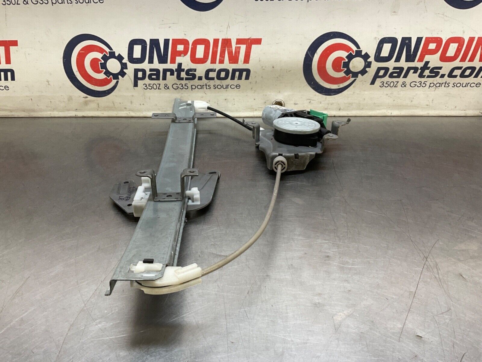 2009 Infiniti V36 G37 Driver Left Rear Window Regulator Motor 80731 OEM 12BAWFA - On Point Parts Inc