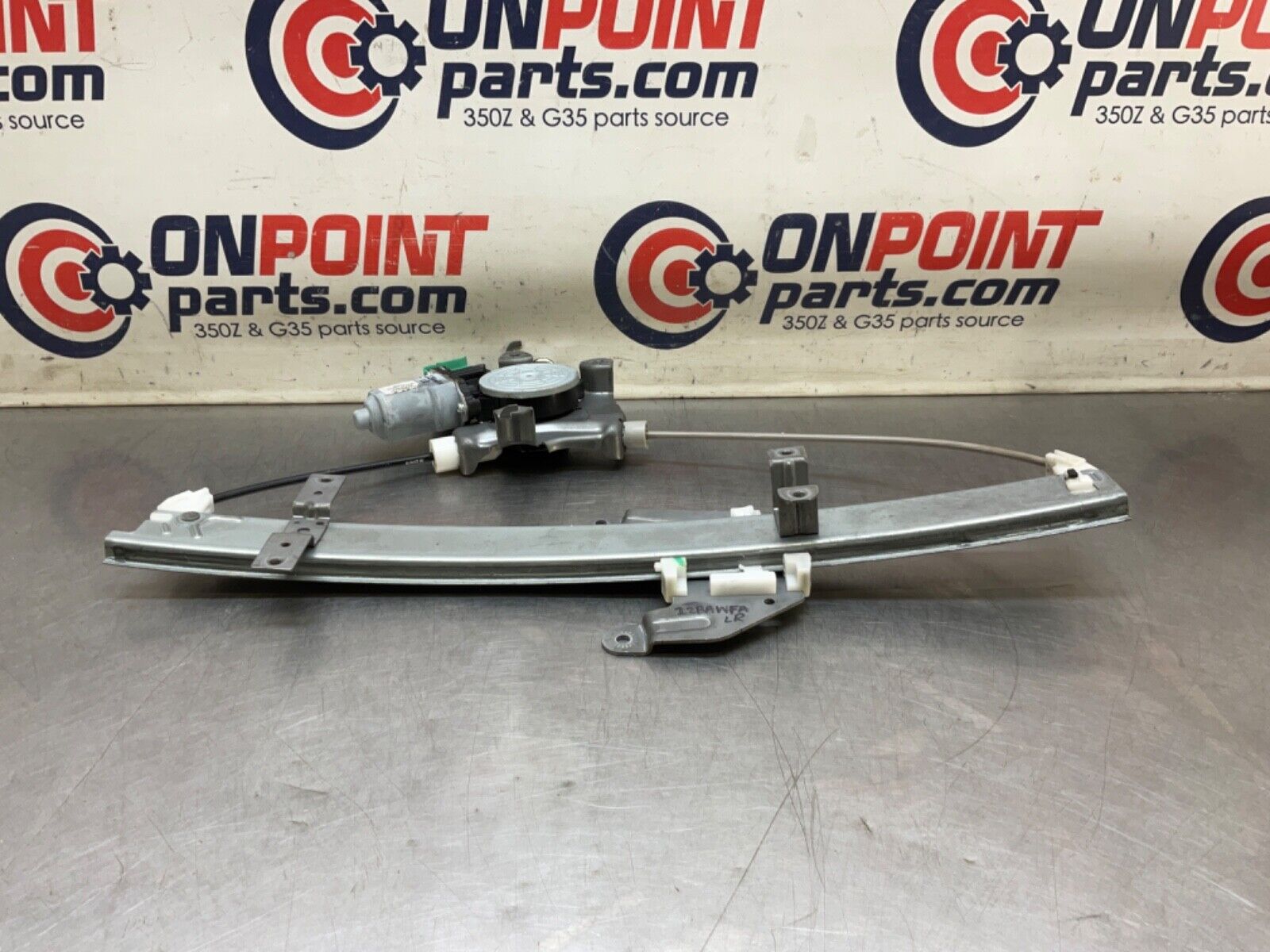 2009 Infiniti V36 G37 Driver Left Rear Window Regulator Motor 80731 OEM 12BAWFA - On Point Parts Inc