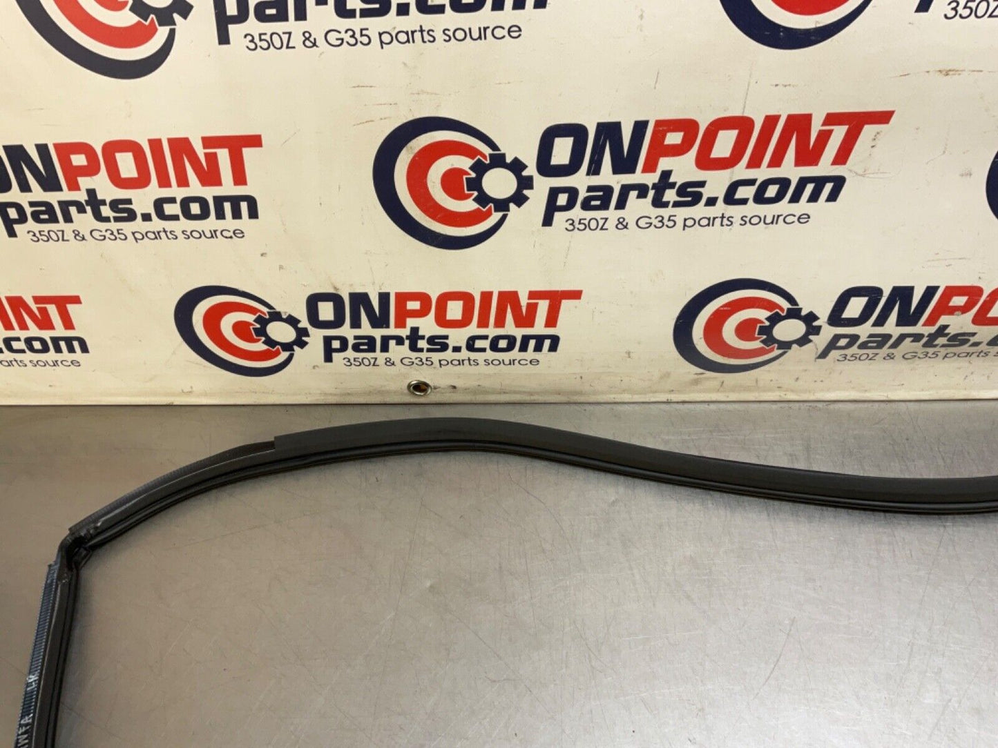 2009 Infiniti V36 G37 Driver Left Rear Inner Door Frame Seal OEM 12BAWFA - On Point Parts Inc