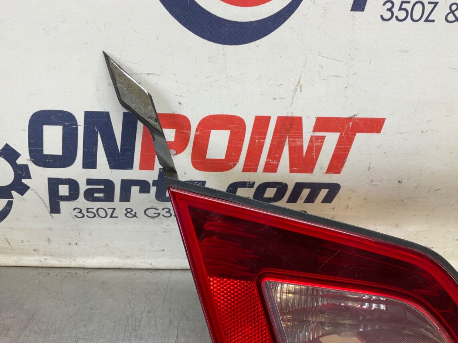 2009 Infiniti V36 G37 Driver Left Rear Reverse Light Trunk Mount  OEM 12BAWFG - On Point Parts Inc
