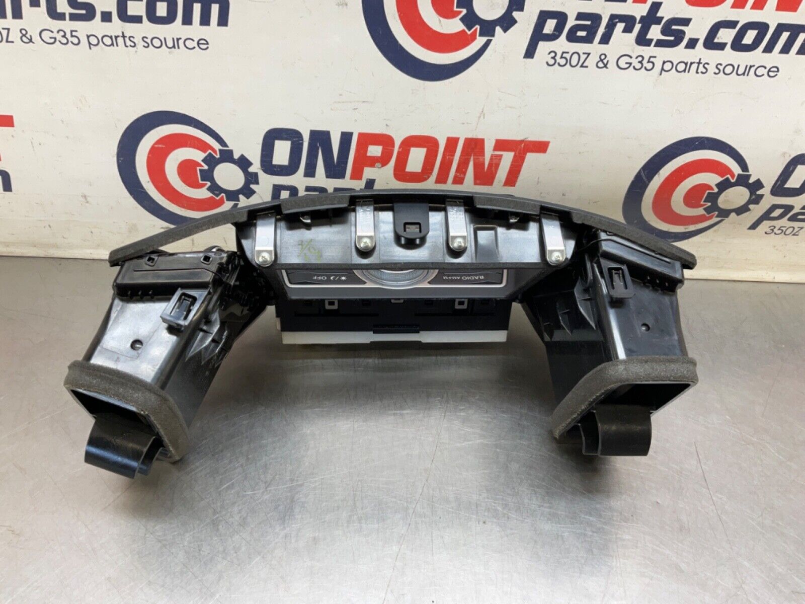2009Infiniti V36 G37 Sedan Center Dash Trim with Navigation Controls OEM 12BAWFC - On Point Parts Inc