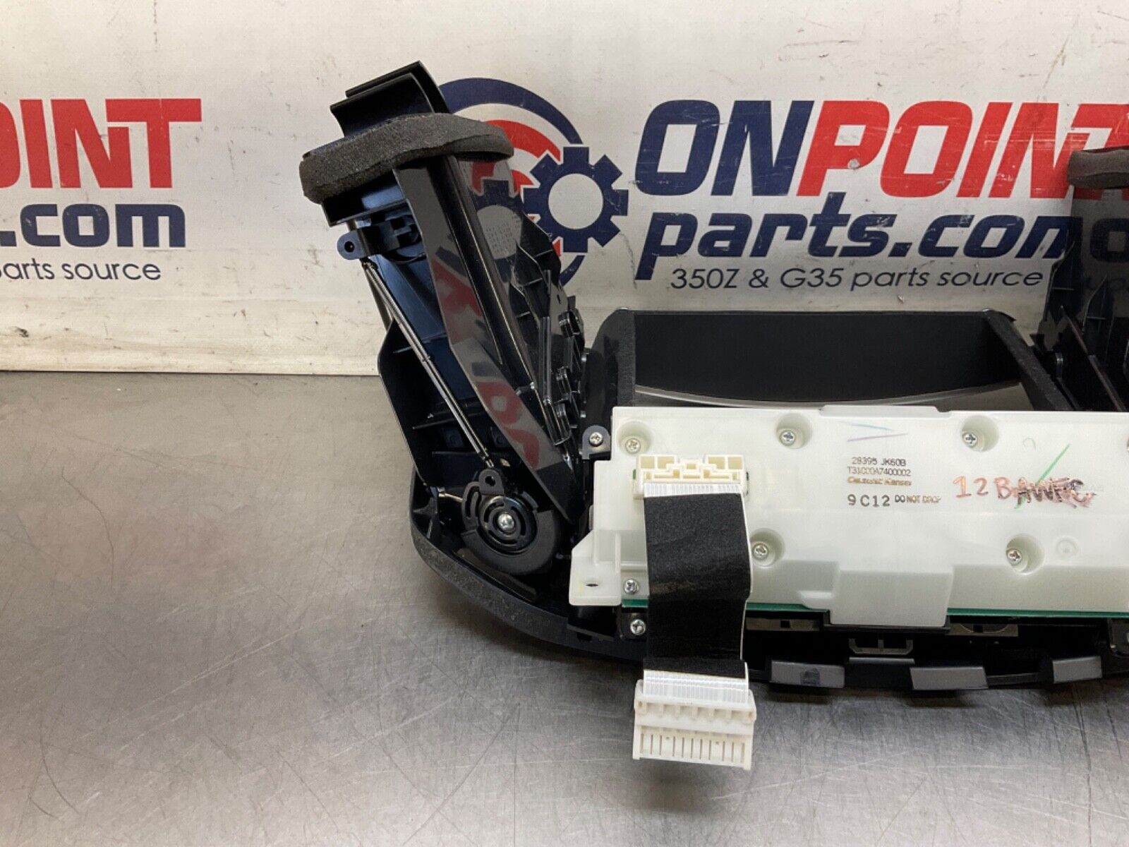 2009Infiniti V36 G37 Sedan Center Dash Trim with Navigation Controls OEM 12BAWFC - On Point Parts Inc