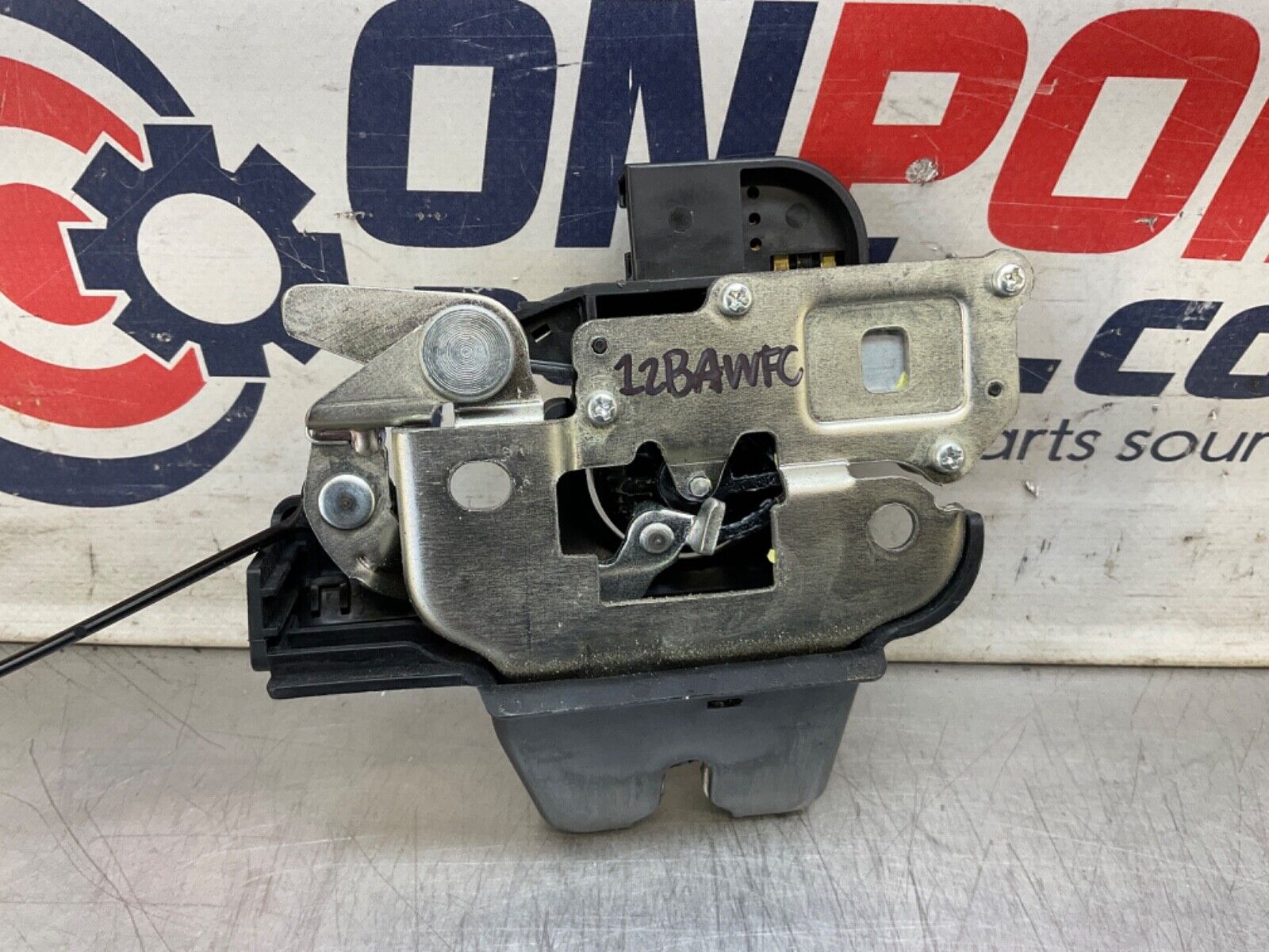 2009 Infiniti V36 G37 Emergency Trunk Release Cable  OEM 12BAWFC - On Point Parts Inc