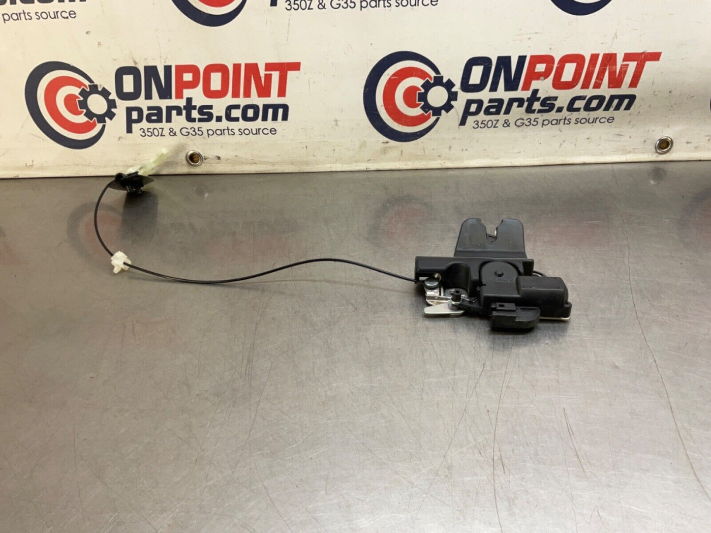2009 Infiniti V36 G37 Emergency Trunk Release Cable  OEM 12BAWFC - On Point Parts Inc