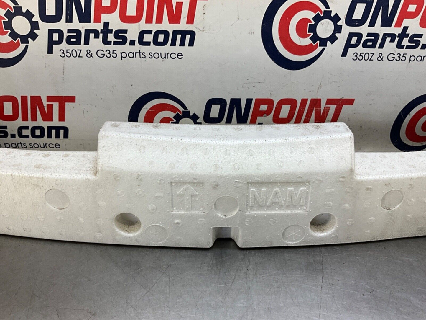 2009 Infiniti V36 G37 Sedan Front Impact Foam Energy Absorber OEM 12BAWF3 - On Point Parts Inc