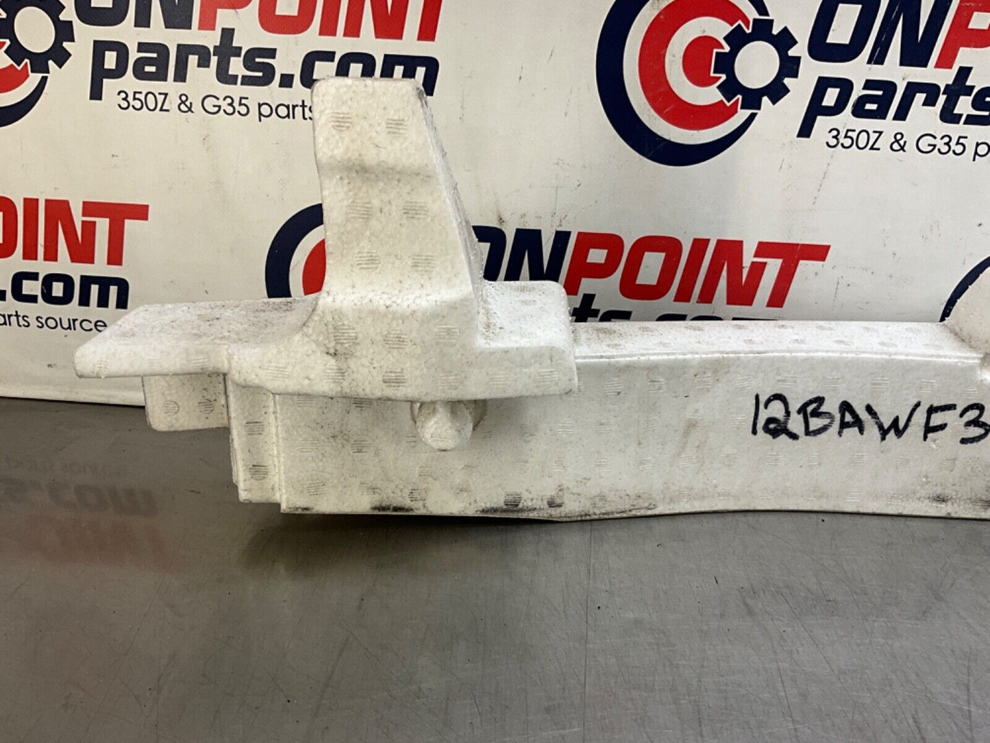 2009 Infiniti V36 G37 Sedan Front Impact Foam Energy Absorber OEM 12BAWF3 - On Point Parts Inc