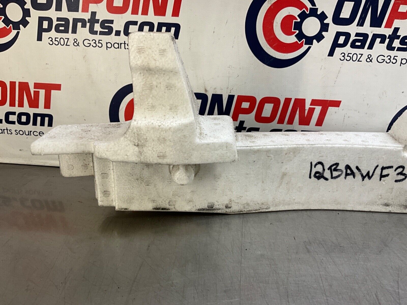 2009 Infiniti V36 G37 Sedan Front Impact Foam Energy Absorber OEM 12BAWF3 - On Point Parts Inc