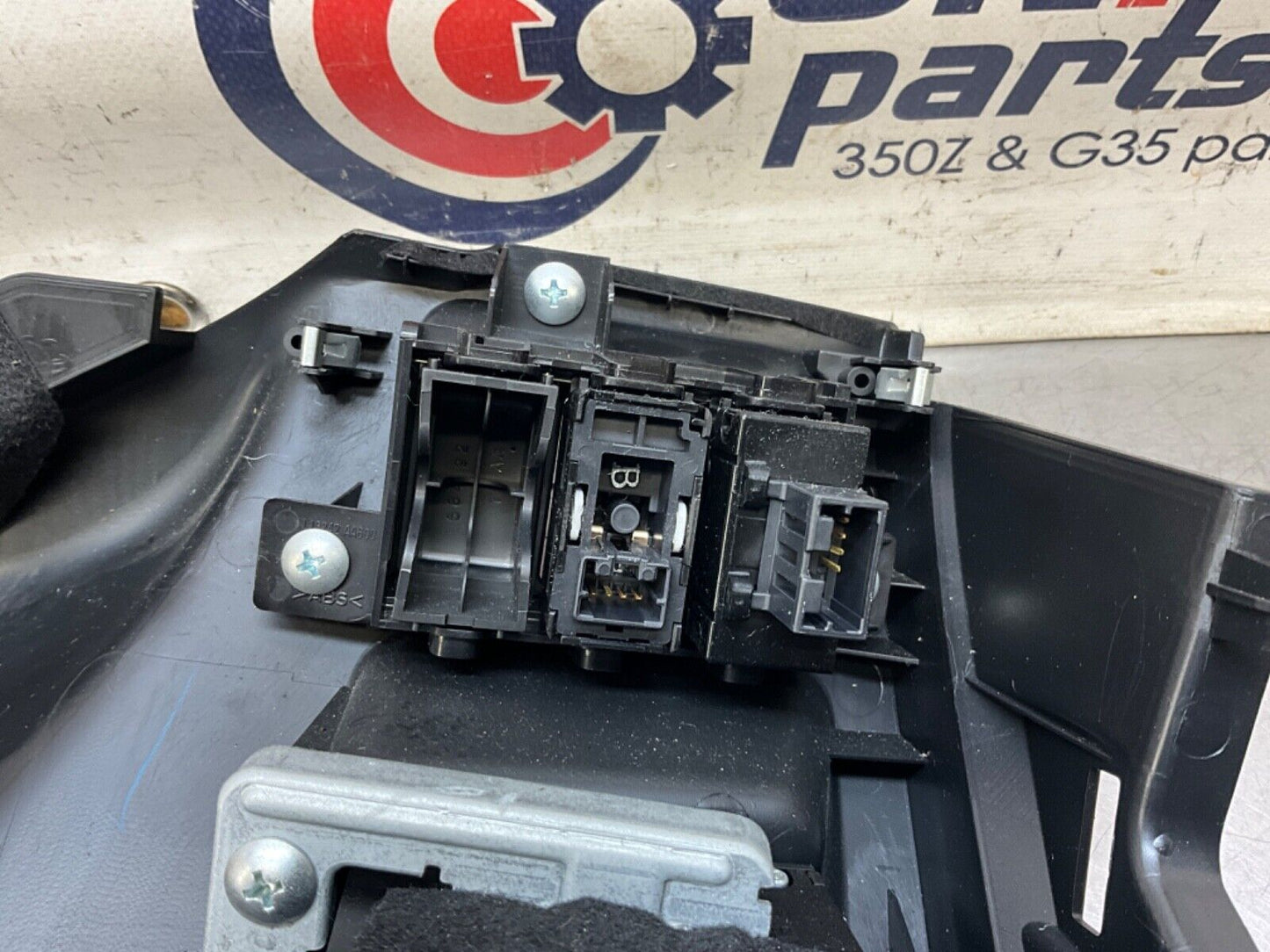 2009 Infiniti V36 G37 Sedan Driver Left Lower Steering Column Trim OEM 12BAWF7 - On Point Parts Inc