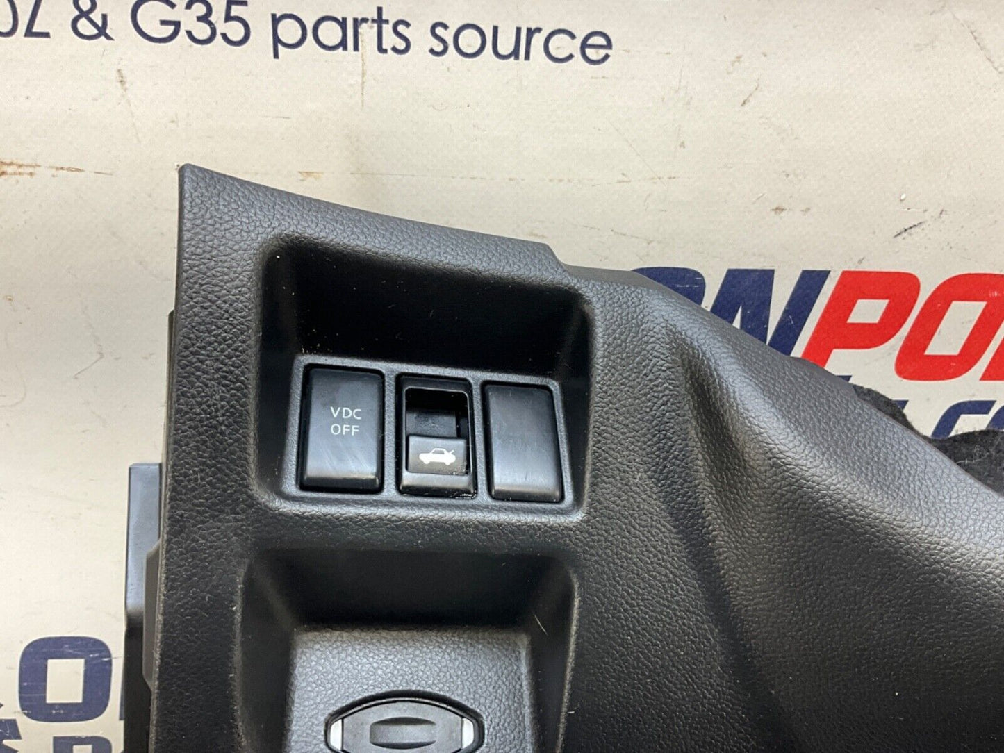 2009 Infiniti V36 G37 Sedan Driver Left Lower Steering Column Trim OEM 12BAWF7 - On Point Parts Inc