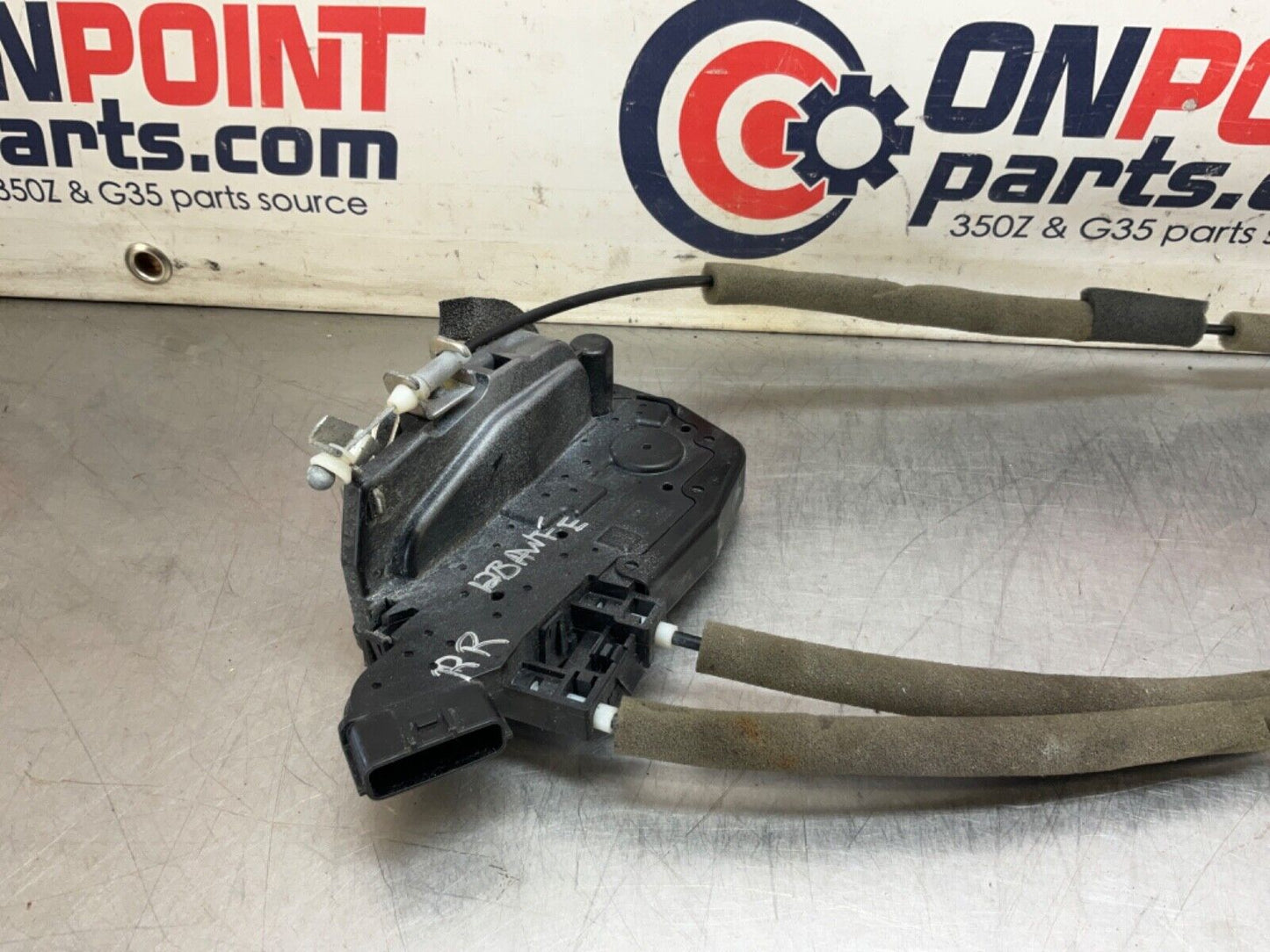 2009 Infiniti V36 G37 Sedan Passenger Right Rear Door Lock Actuator OEM 12BAWFE - On Point Parts Inc